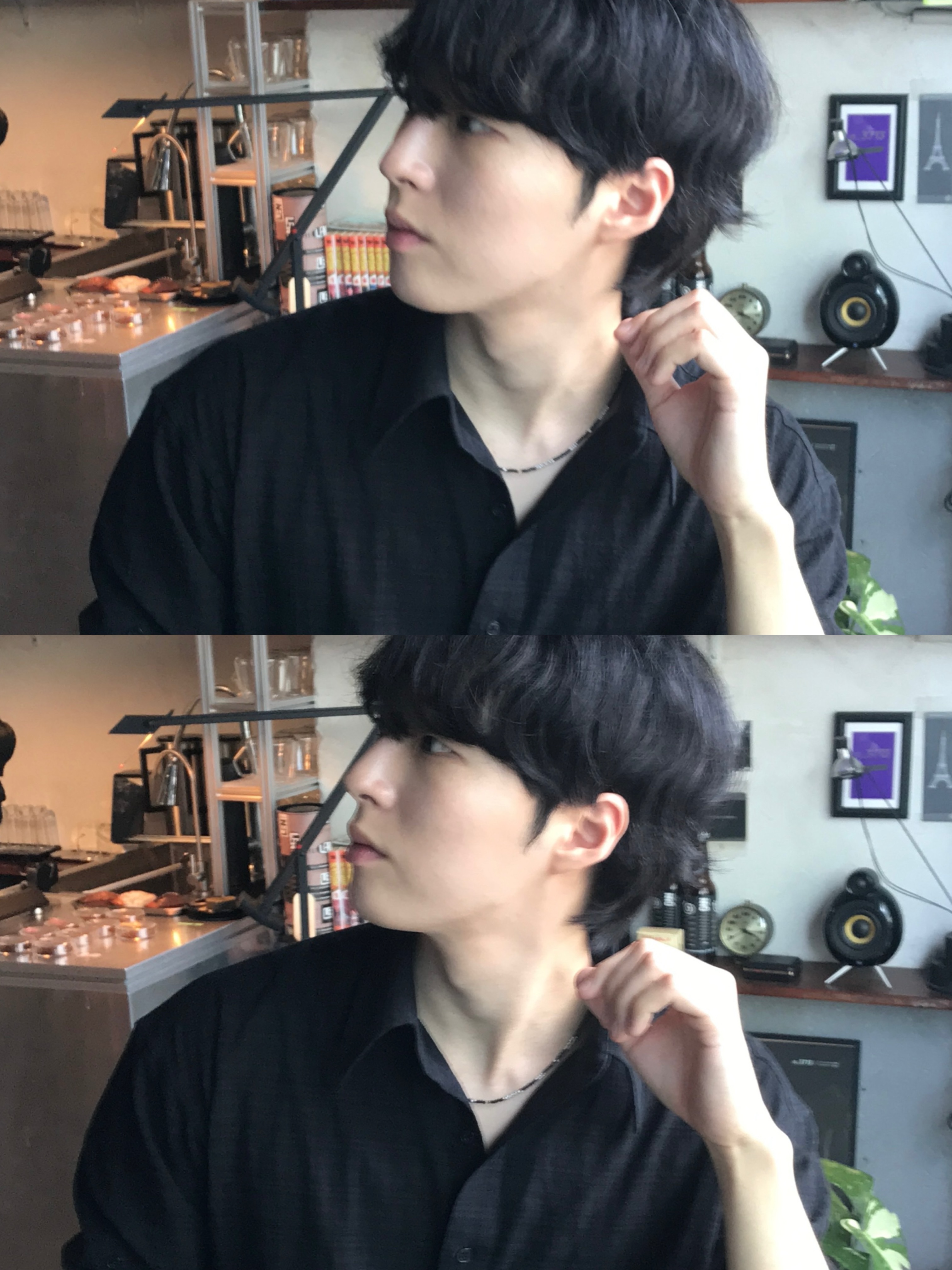 Pemont Square Black 착용 스타일 - 4
