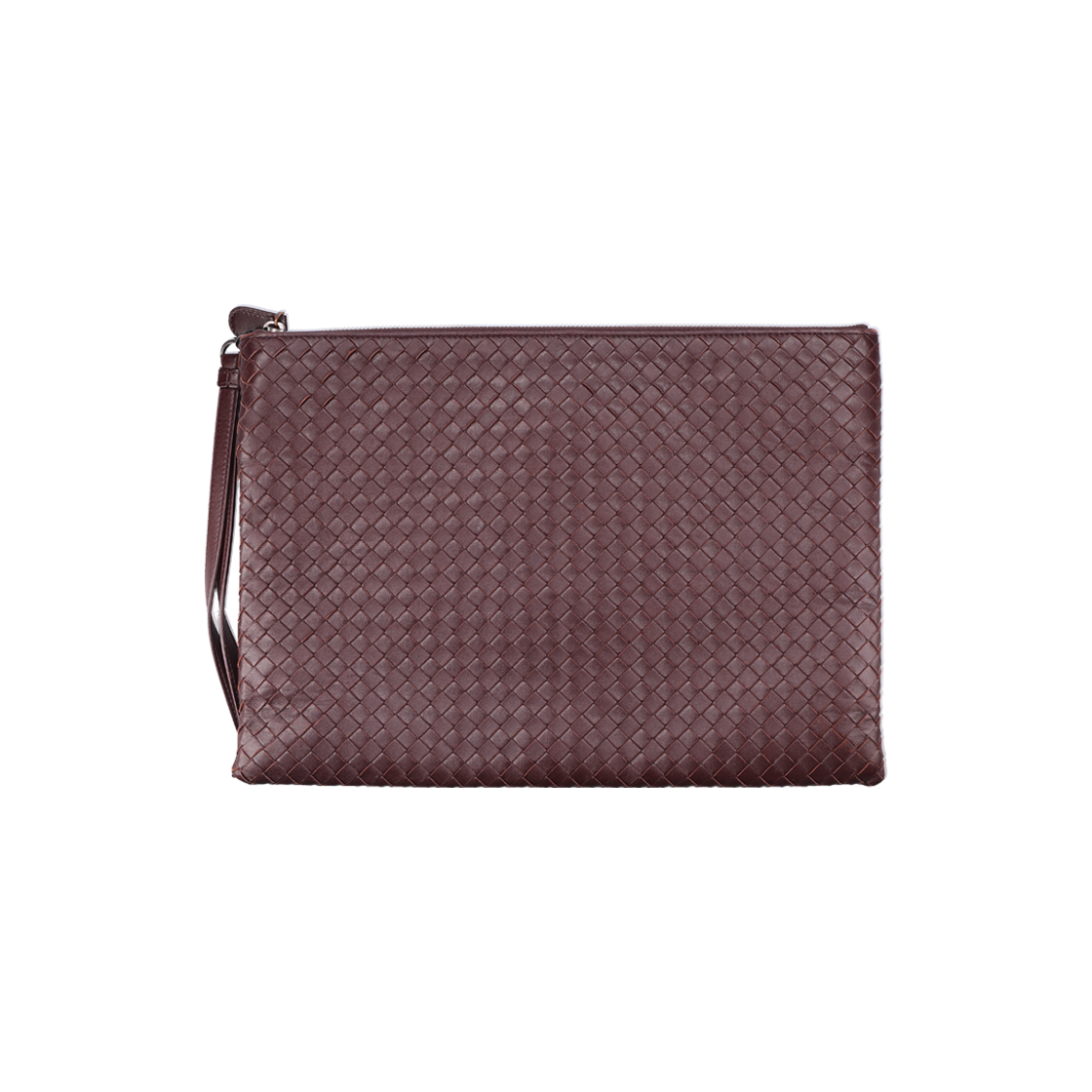 보테가 베네타 442242 인트레치아토 스트랩 클러치 브라운(Bottega Veneta 442242 Intrecciato Strap Clutch - Brown)