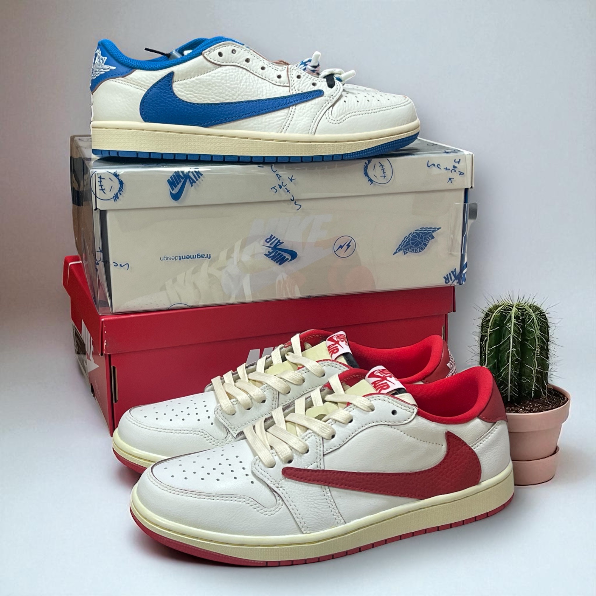 Jordan 1 Retro Low OG University Red 착용 스타일 - 2