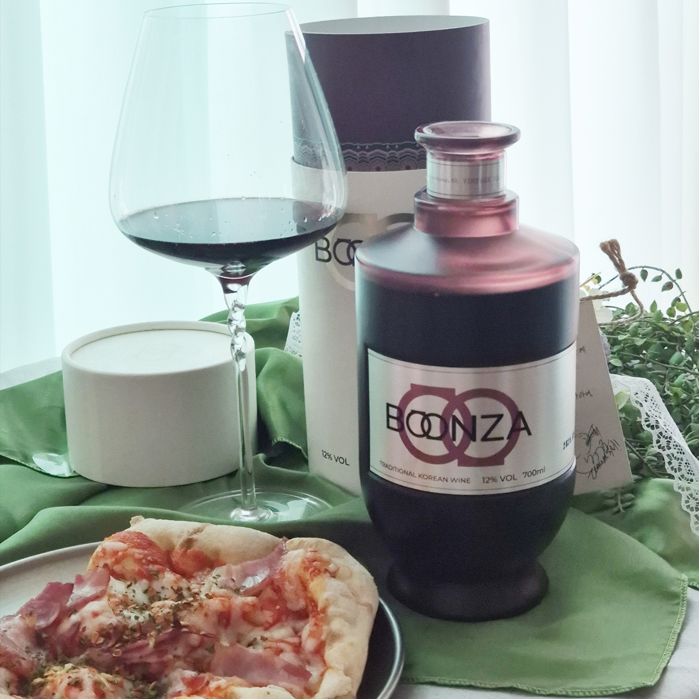 BOONZA 12% 700ml 착용 스타일 - 1
