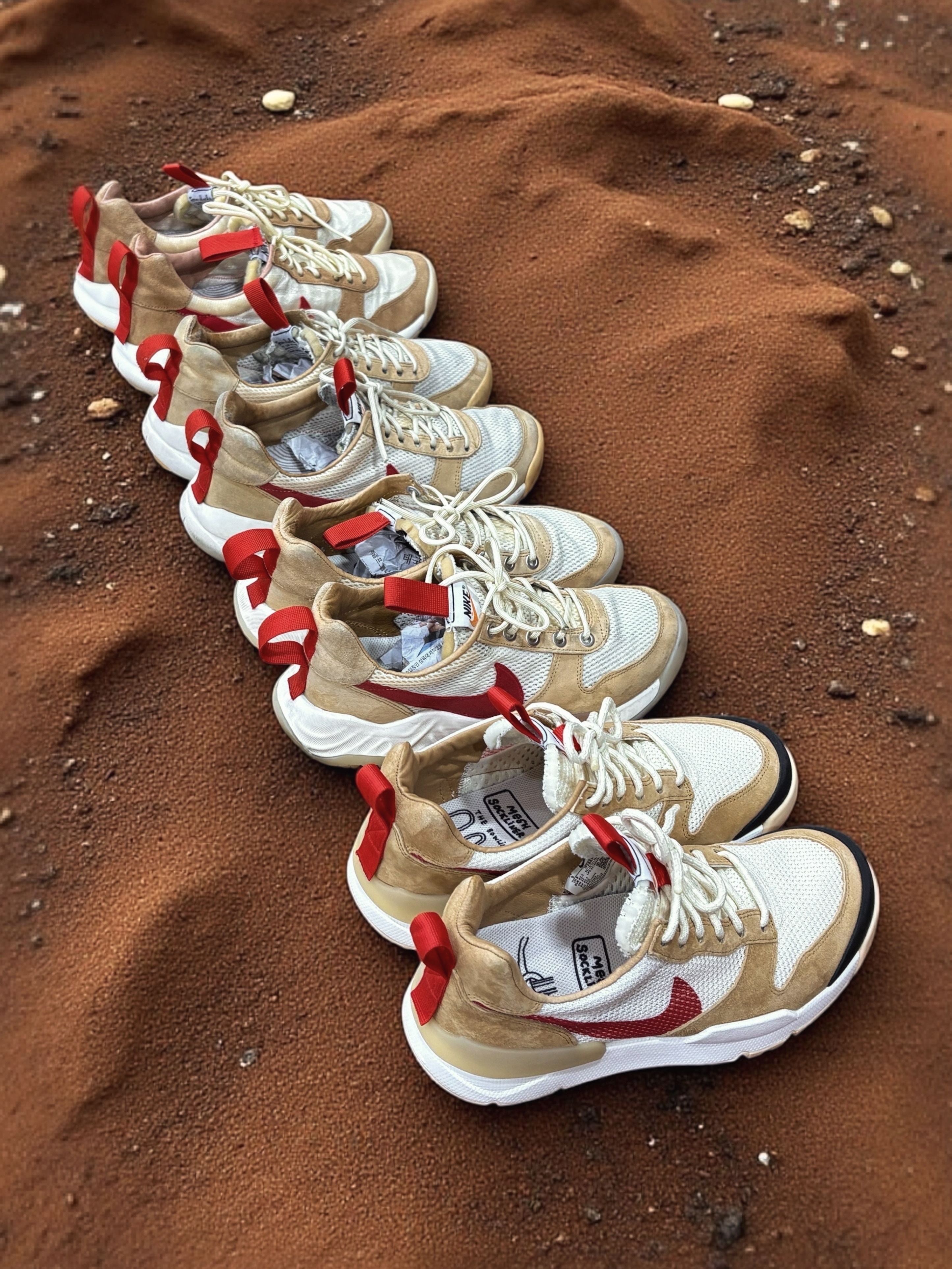 Nike x Tom Sachs Mars Yard Shoe 3.0 Space Camp 착용 스타일 - 3