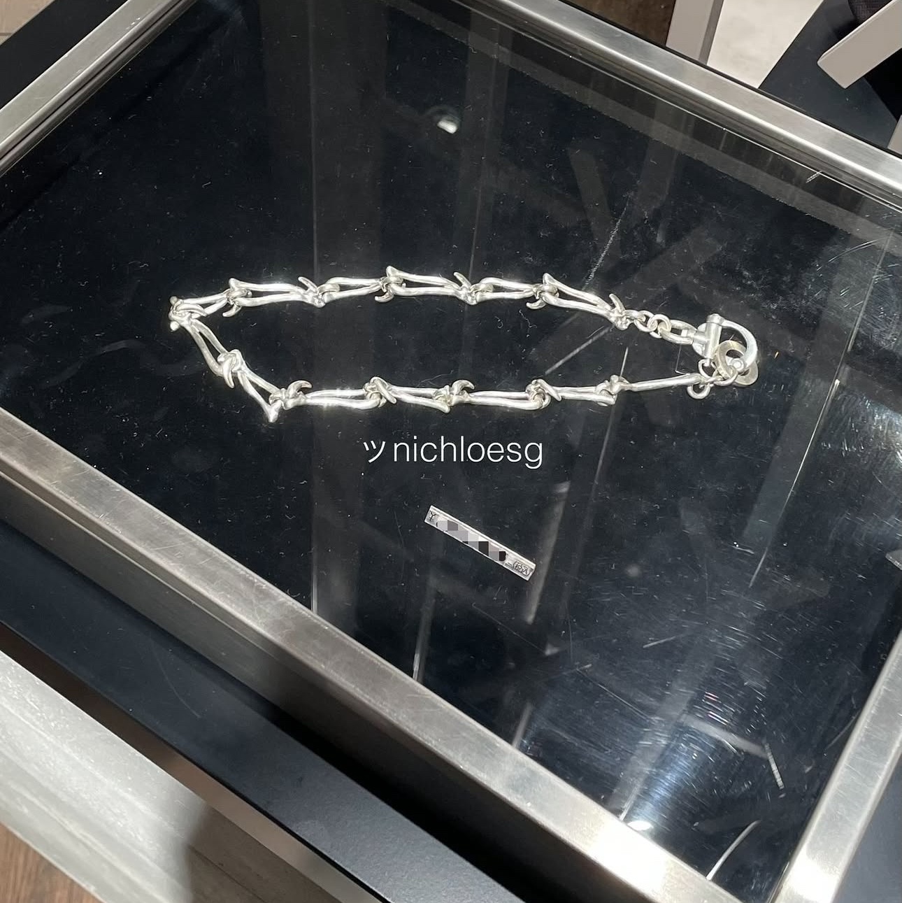 Supreme x Y's by Yohji Yamamoto Silver Wallet Chain Silver - 25FW 착용 스타일