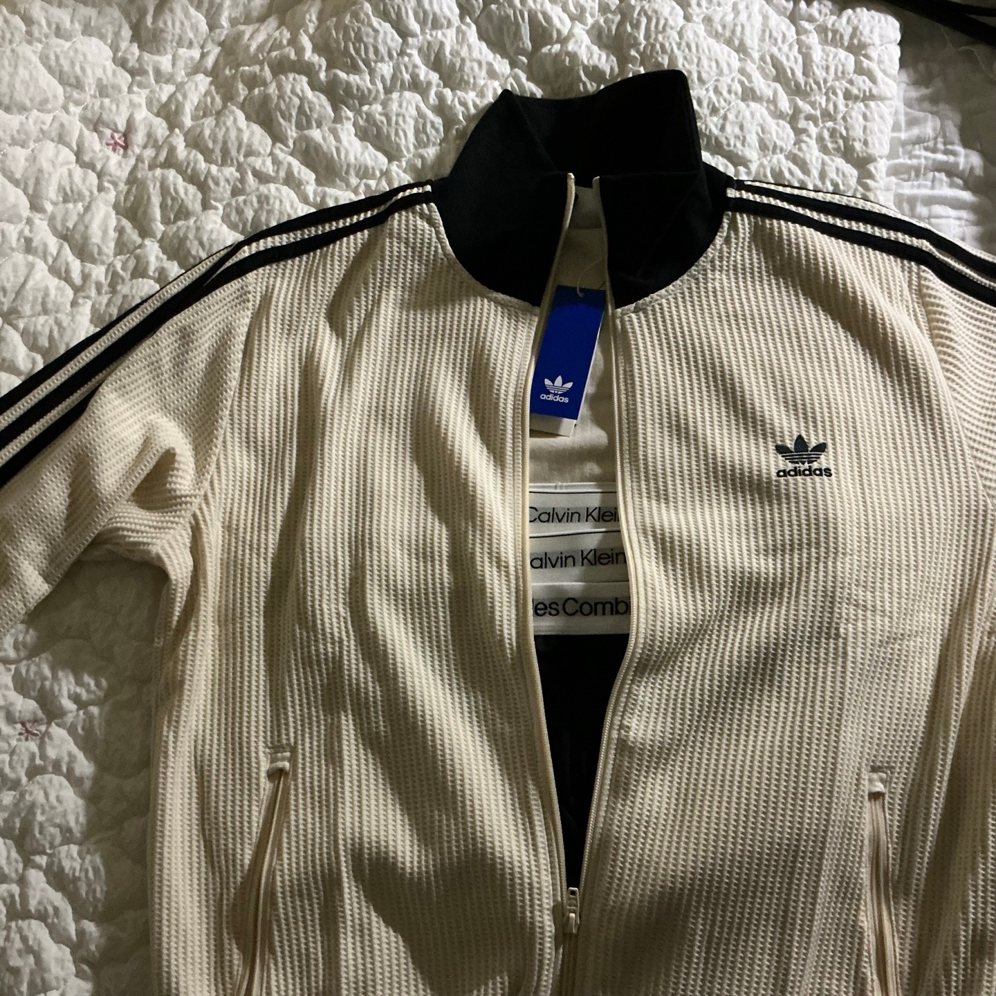 Adidas Waffle Beckenbauer Track Top Wonder White - KR Sizing, Calvin Klein Cotton Stretch 3-pack Low Rise Trunk Black 착용 스타일