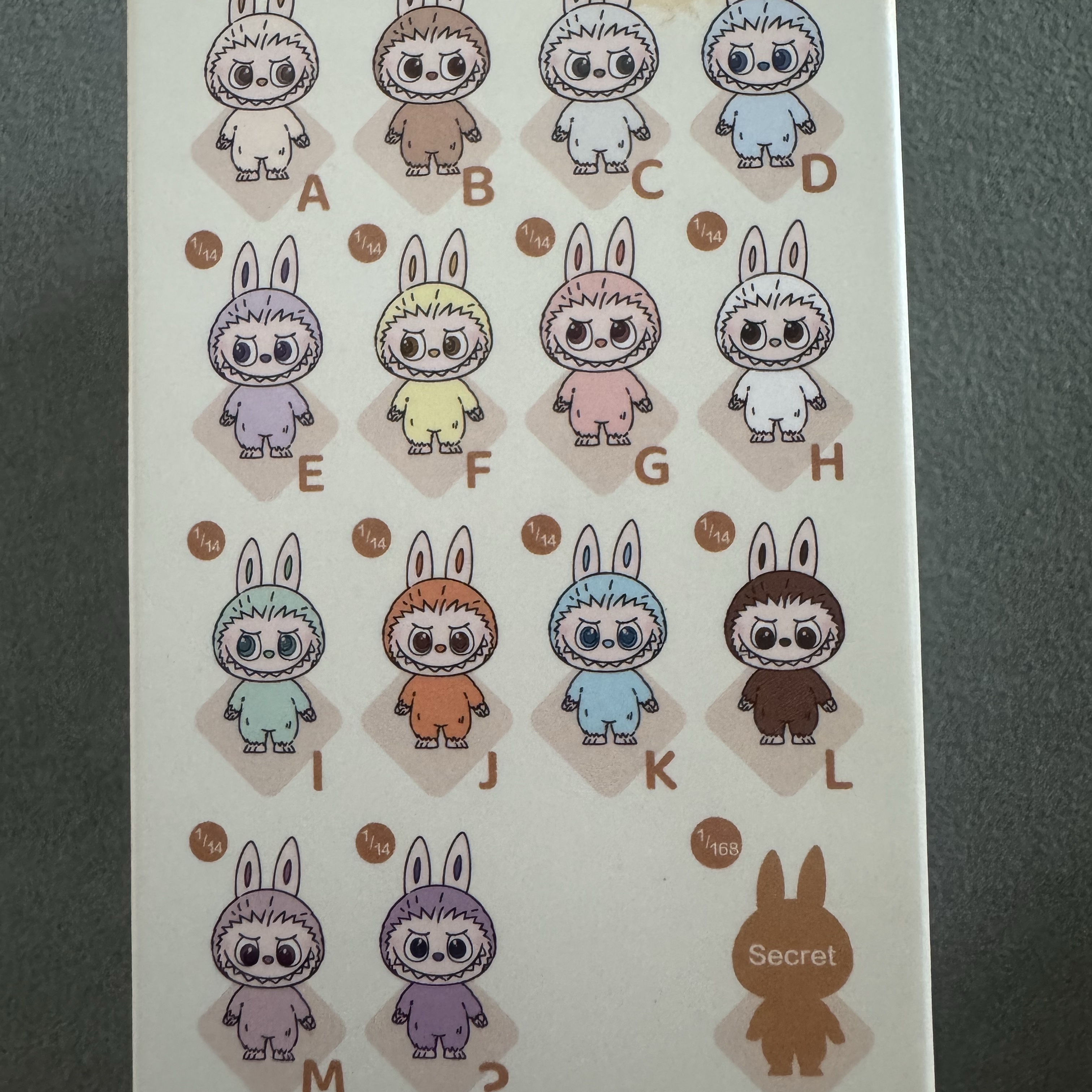 Pop Mart Labubu The Monsters Pin For Love Series Vinyl Plush Pendant Sealed Case (A-M) (1 Blind Box) 착용 스타일 - 1