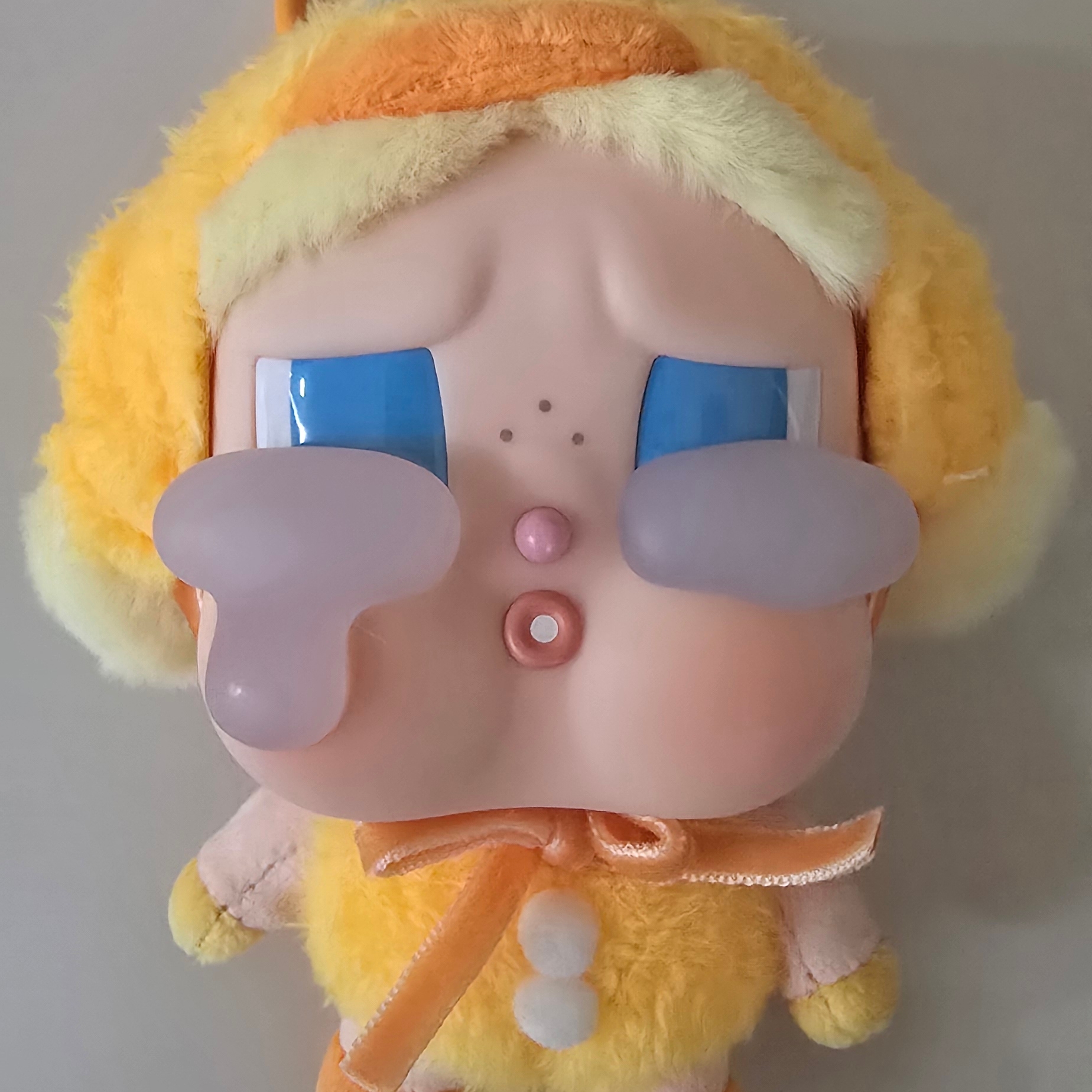 Pop Mart Crybaby Crying Again Series Plush Keyring Sealed Case (1 Blind Box) 착용 스타일