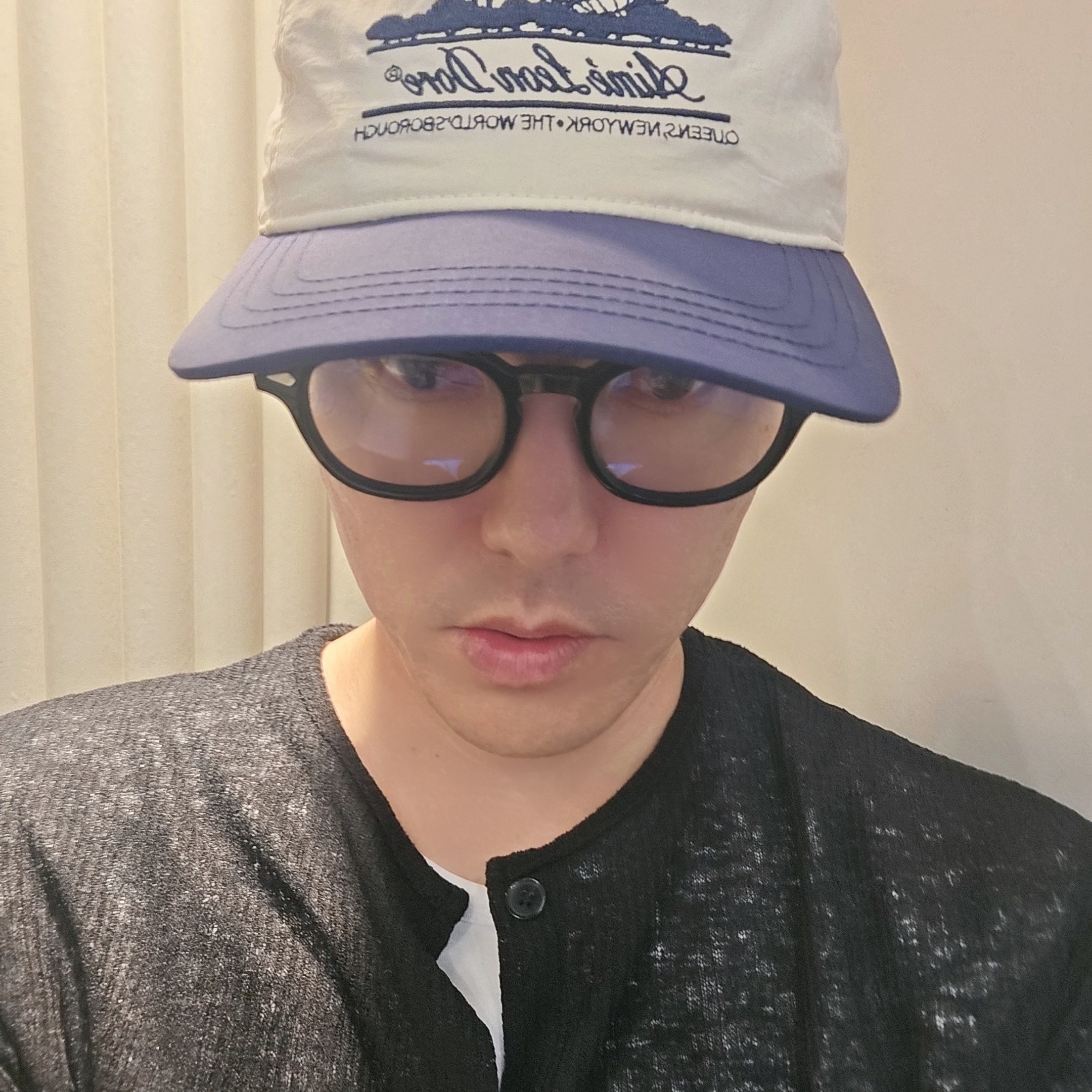 Aime Leon Dore Nylon Unisphere Hat Pristine Multicolor 착용 스타일