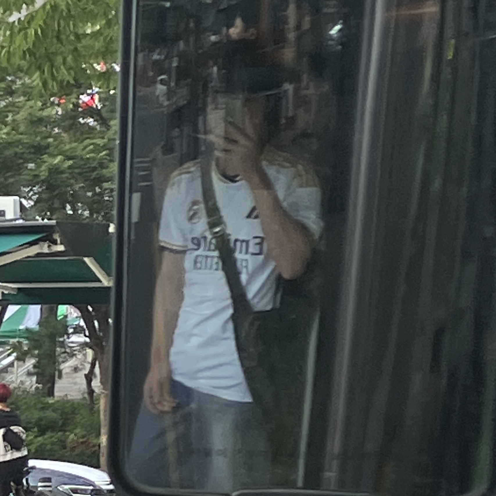 Adidas Real Madrid 2023/24 Home Jersey White - US Sizing (Non Marking Ver.), Adidas Real Madrid 2023/24 Home Jersey White - KR Sizing (Non Marking Ver.) 착용 스타일