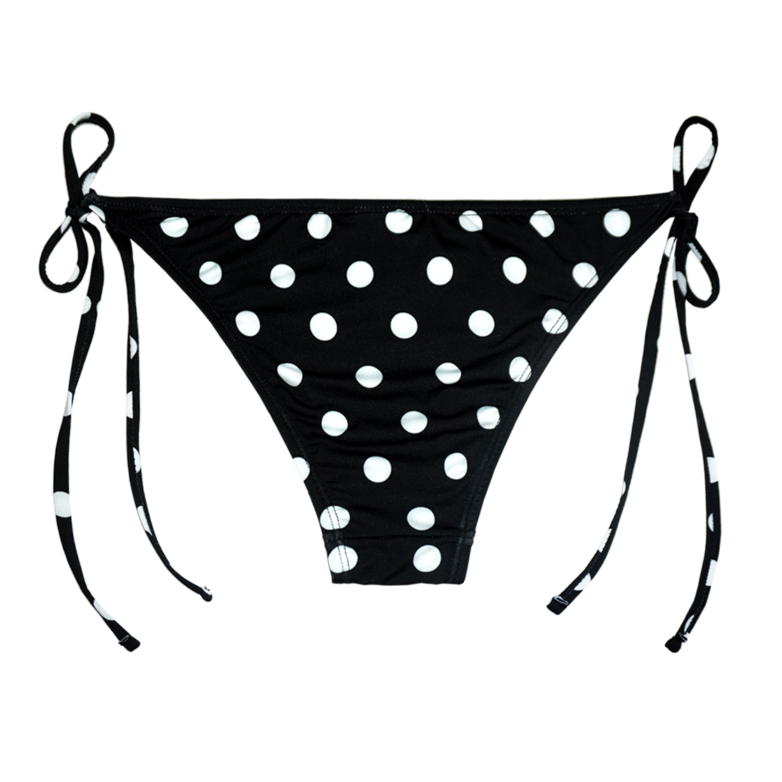 떨스티클럽 블랙 도트 비키니 - 트라이앵글 바텀