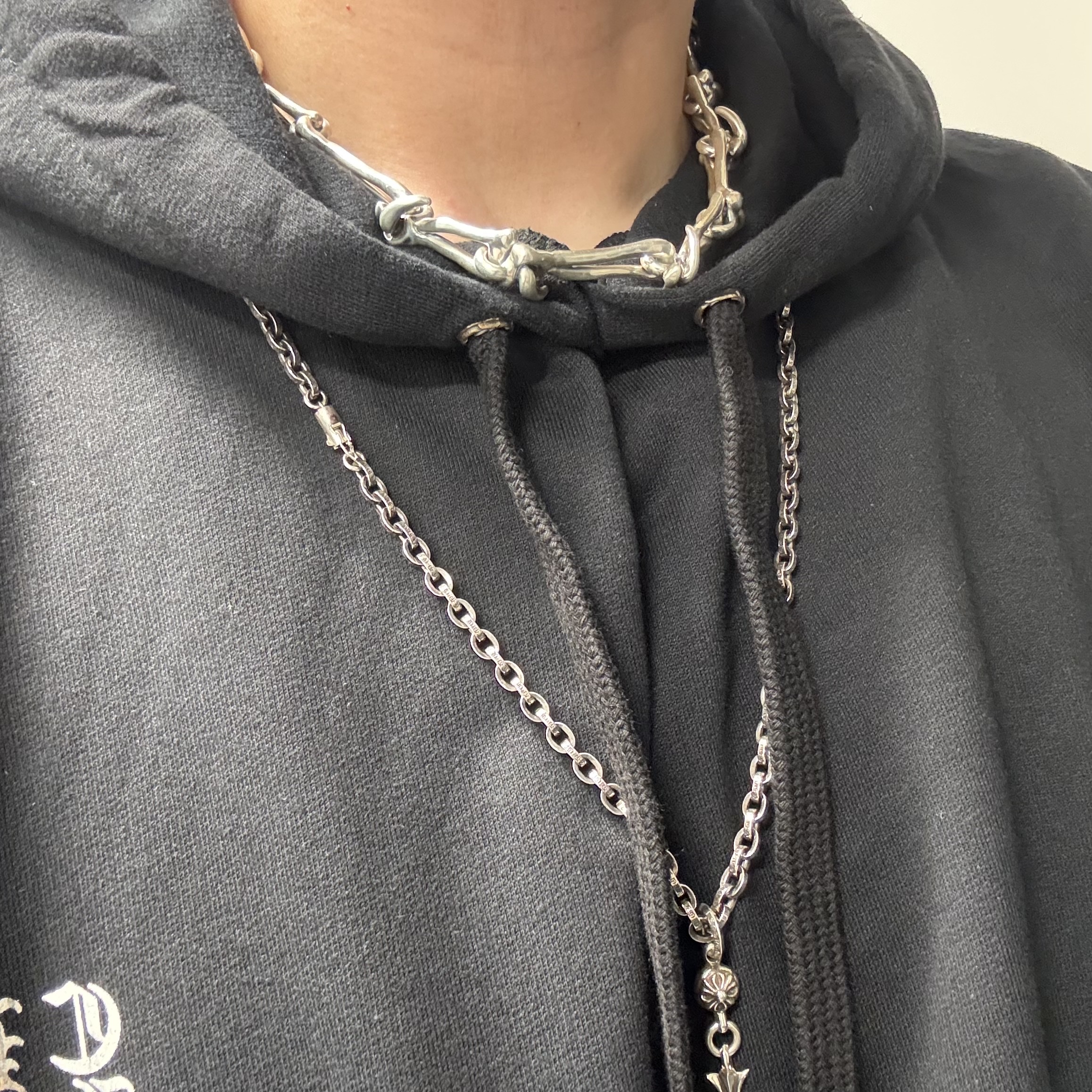 Supreme x Y's by Yohji Yamamoto Silver Wallet Chain Silver - 25FW 착용 스타일