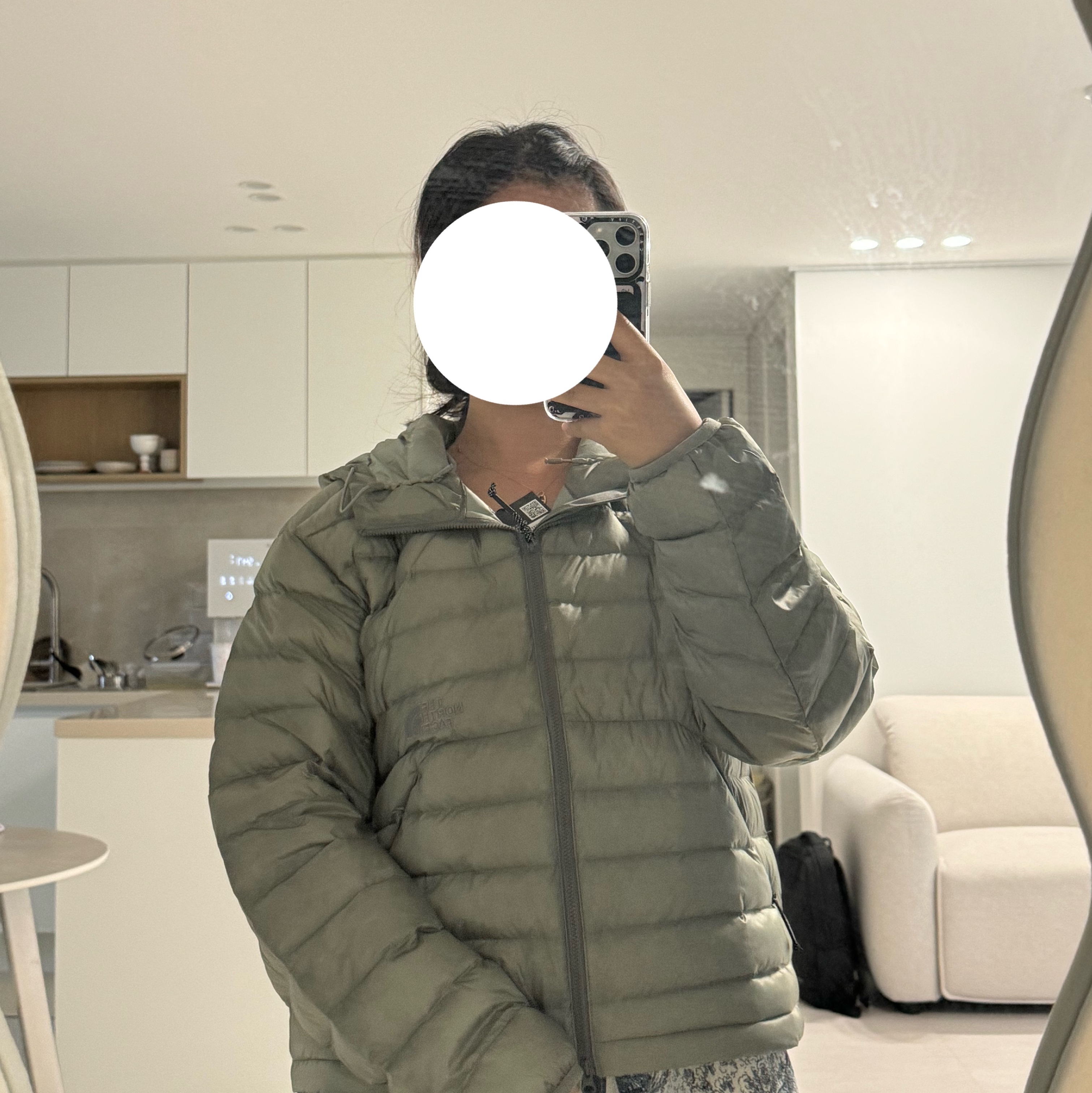 The North Face Ventus On Jacket Light Khaki 착용 스타일