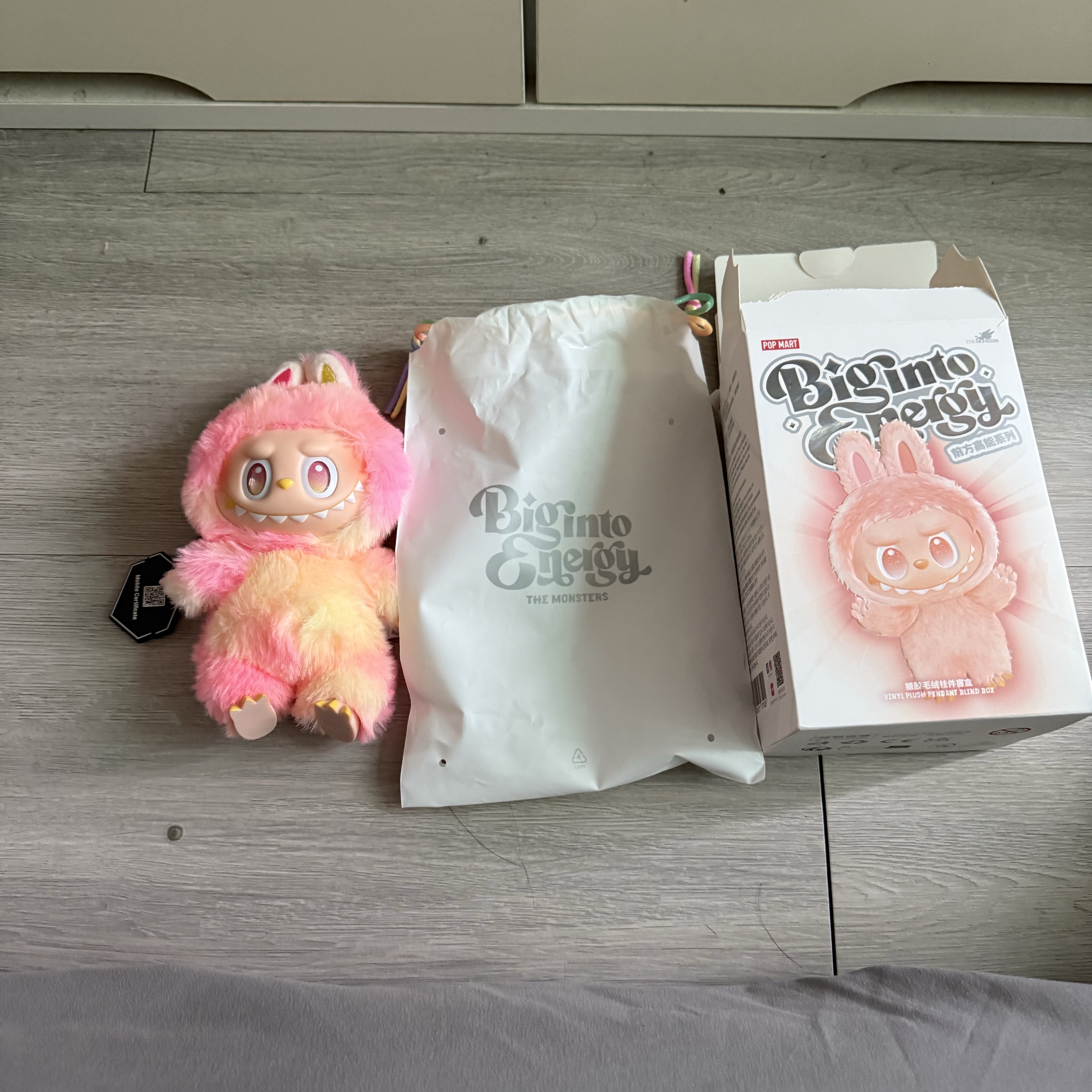 Pop Mart Labubu The Monsters Highlight Series Loyalty Keyring (Opened Case) 착용 스타일 - 1