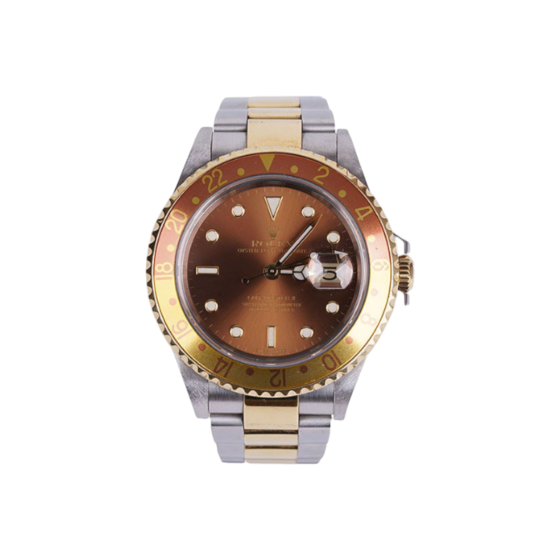 롤렉스 지엠티 마스터 2 16713 브라운 루트 비어 40mm(Rolex GMT-Master II 16713 Brown Root Beer 40mm)
