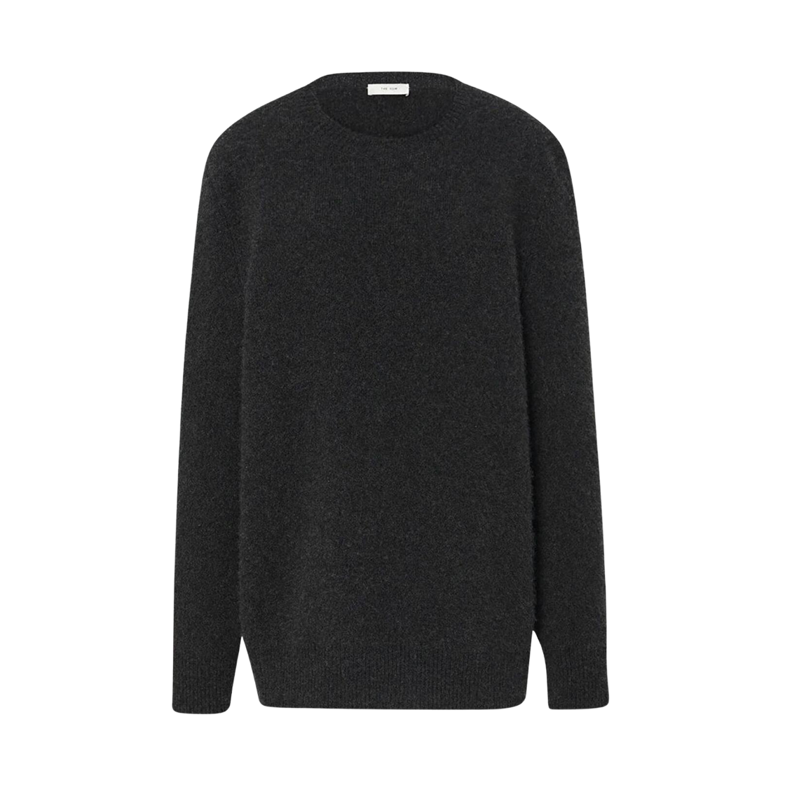 8571Y391CHR (W) The Row Cashmere Silk Jumper Charcoal