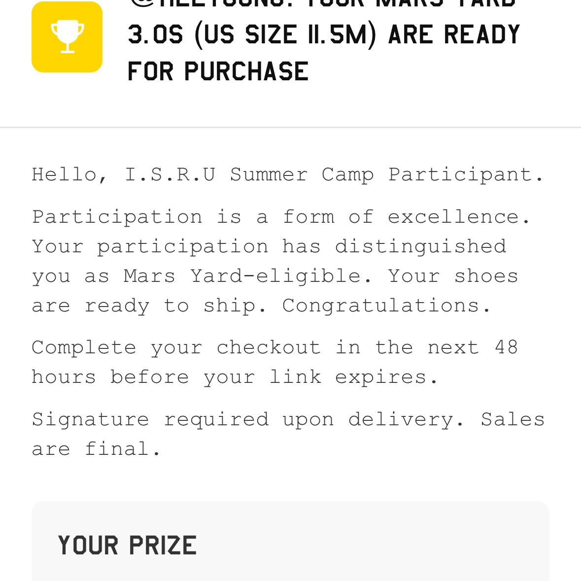 Nike x Tom Sachs Mars Yard Shoe 3.0 Space Camp 착용 스타일