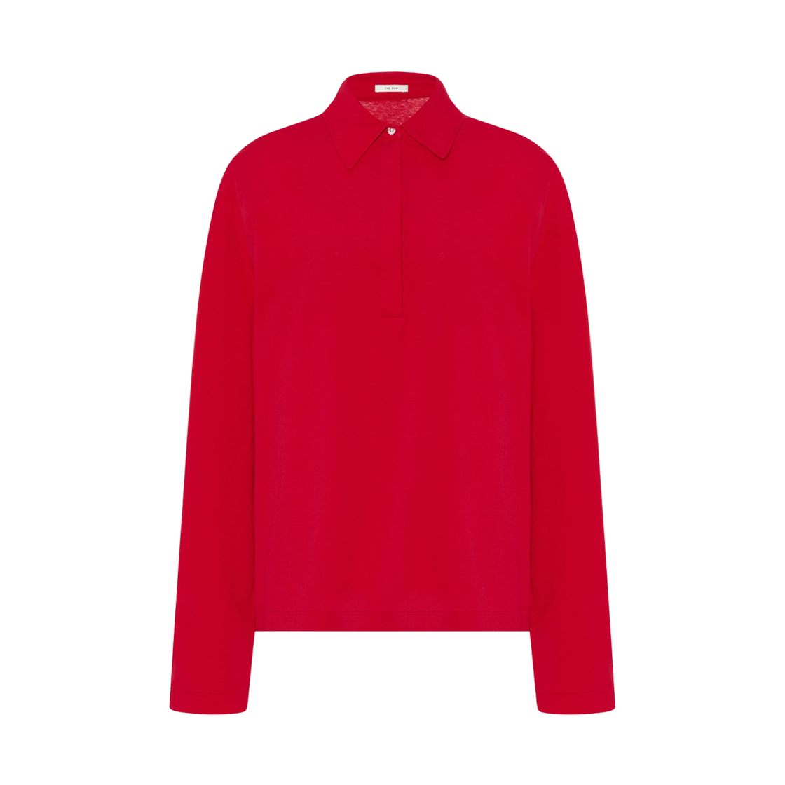 (W) 더 로우 로디 코튼 탑 레드((W) The Row Roddie Cotton Top Red)