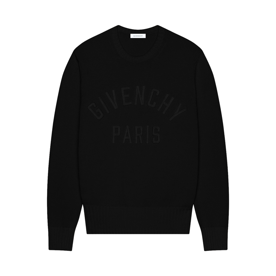 지방시 파리 코튼 스웨터 블랙(Givenchy Paris Cotton Sweater Black)