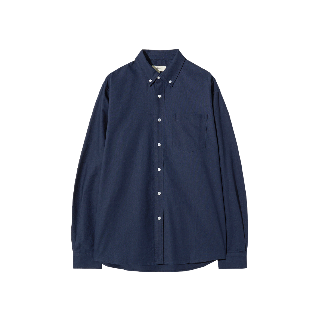 YFF1SH301ANA Yale 100% Cotton Oversized Oxford Shirt_Navy
