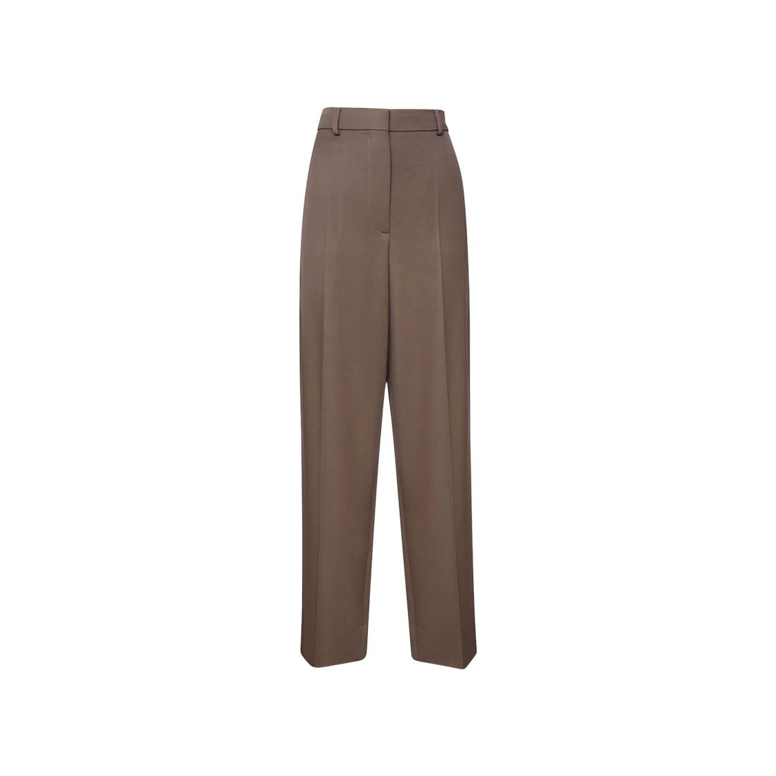 (W) 스텔라 맥카트니 울 테일러드 팬츠 머드((W) Stella McCartney Wool Tailored Pants Mud)