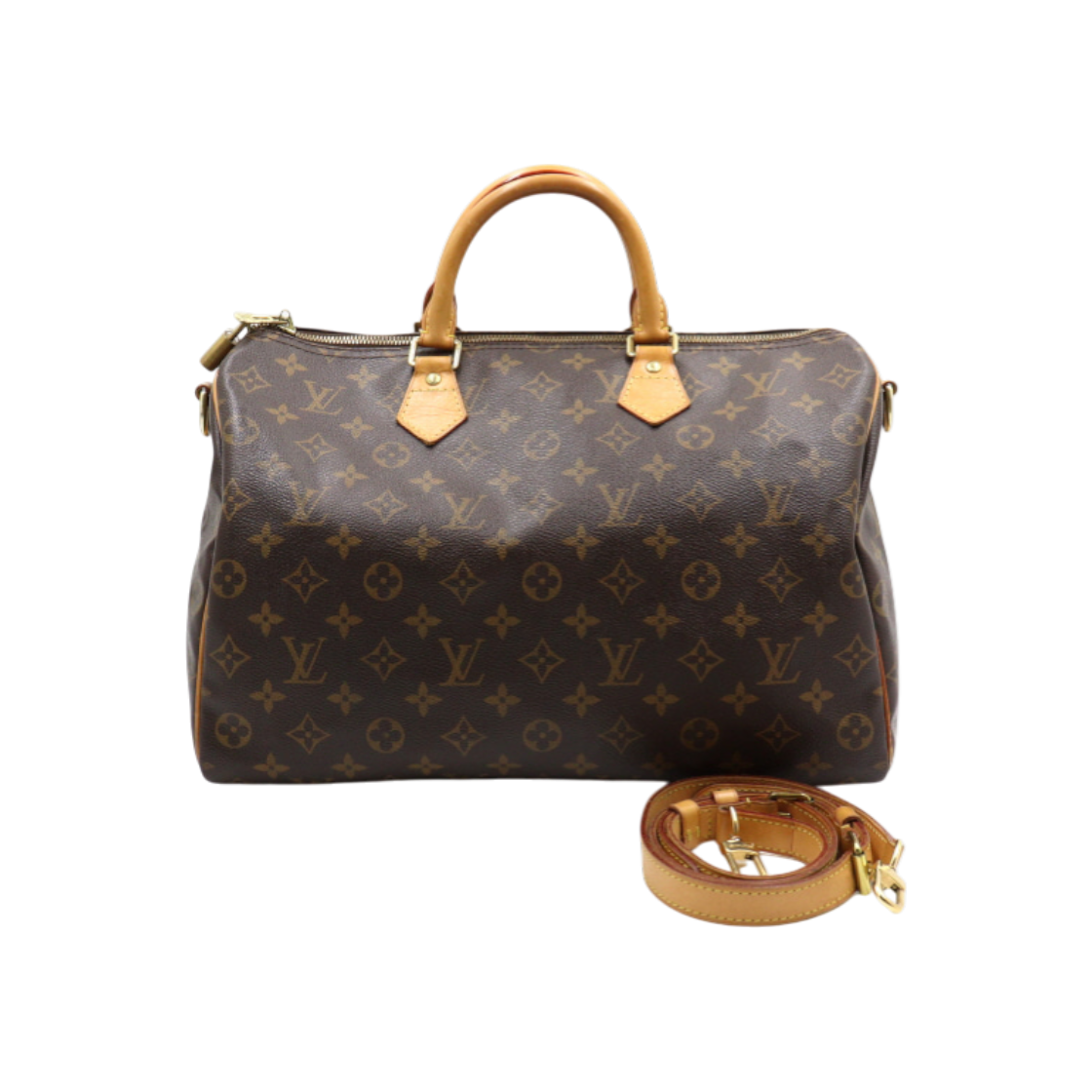 ITHQKHLCK798 Louis Vuitton Monogram Speedy Bandouliere 35 Tote Bag