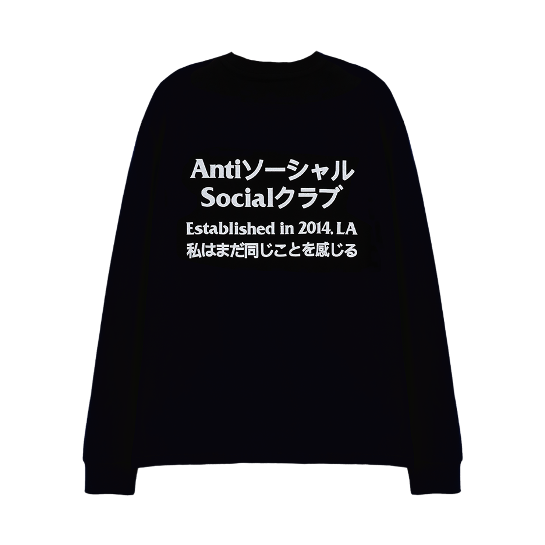 TI25C0302611 Anti Social Social Club Taku L/S Tee - Black