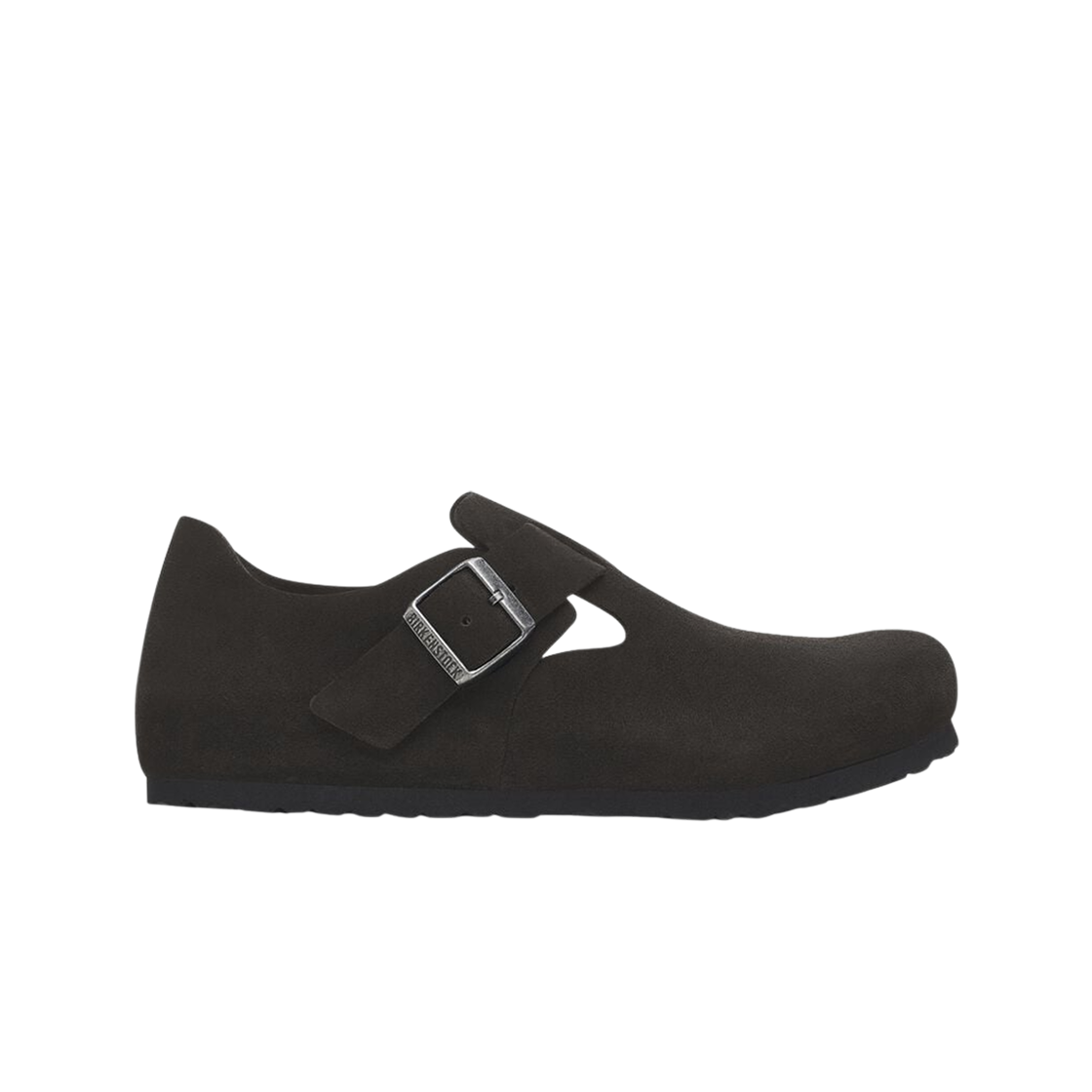 1028103 Birkenstock London Suede Leather Black - Regular