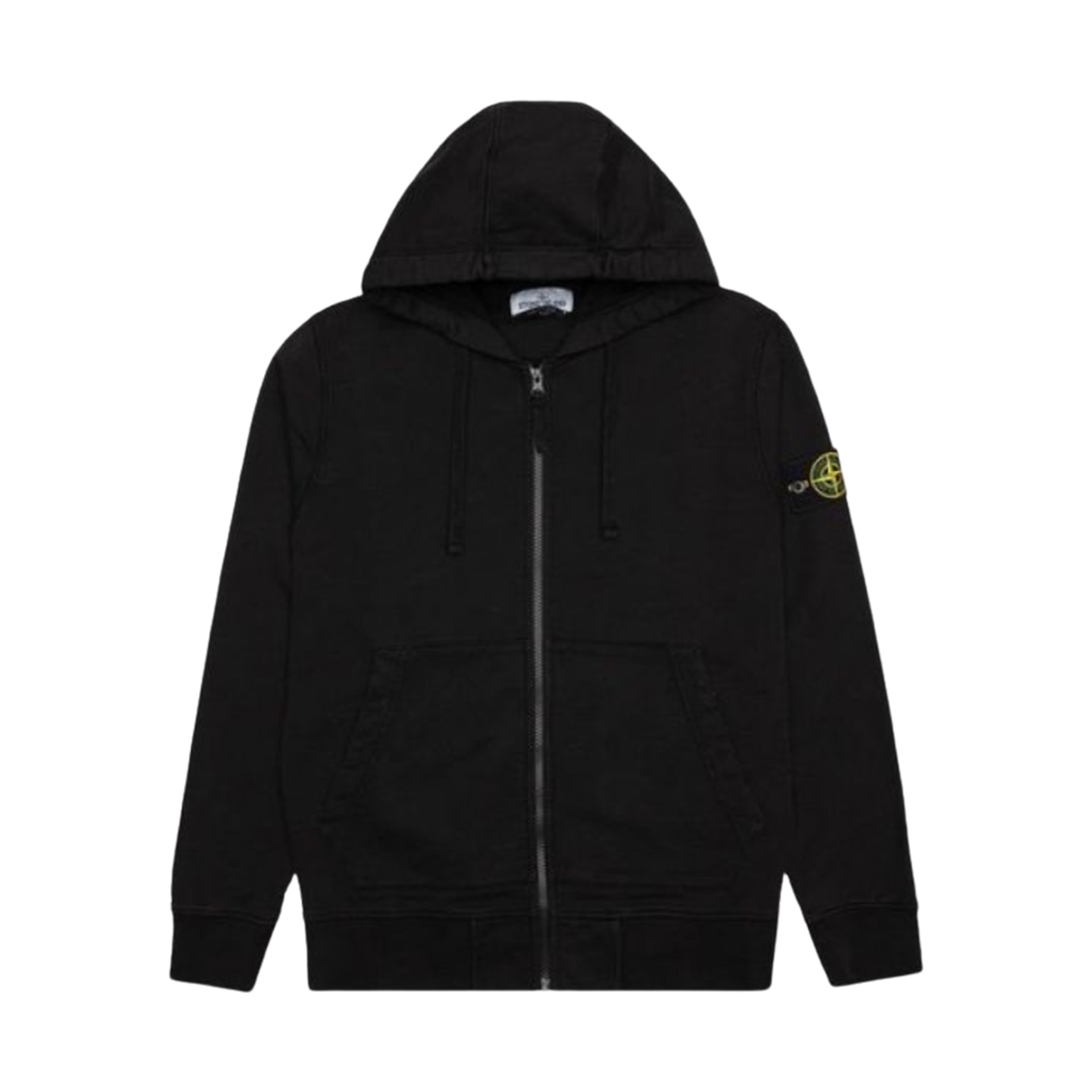 스톤 아일랜드 523B6 질롱 울 후드 가디건 니트 랍스터 네이비 블루 - 23FW(Stone Island 523B6 Geelong Wool Hooded Cardigan Knit Lobster Navy Blue - 23FW)