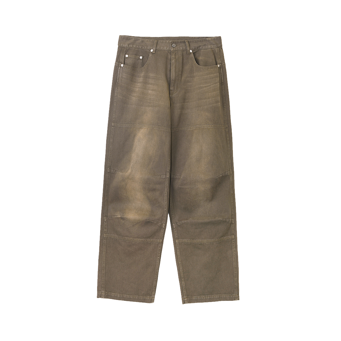 HFF1DP301ABR Honda Vintage Old Denim Pants Brown