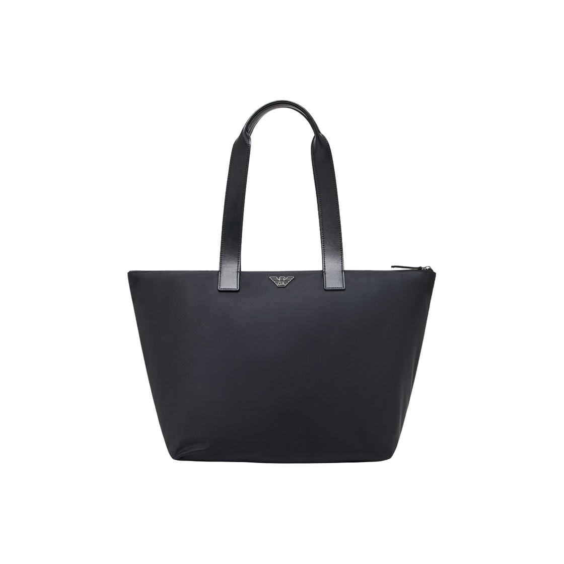EM001797AF13454UC001 Emporio Armani ASV Medium Shopper Bag in Recycled Nylon Black