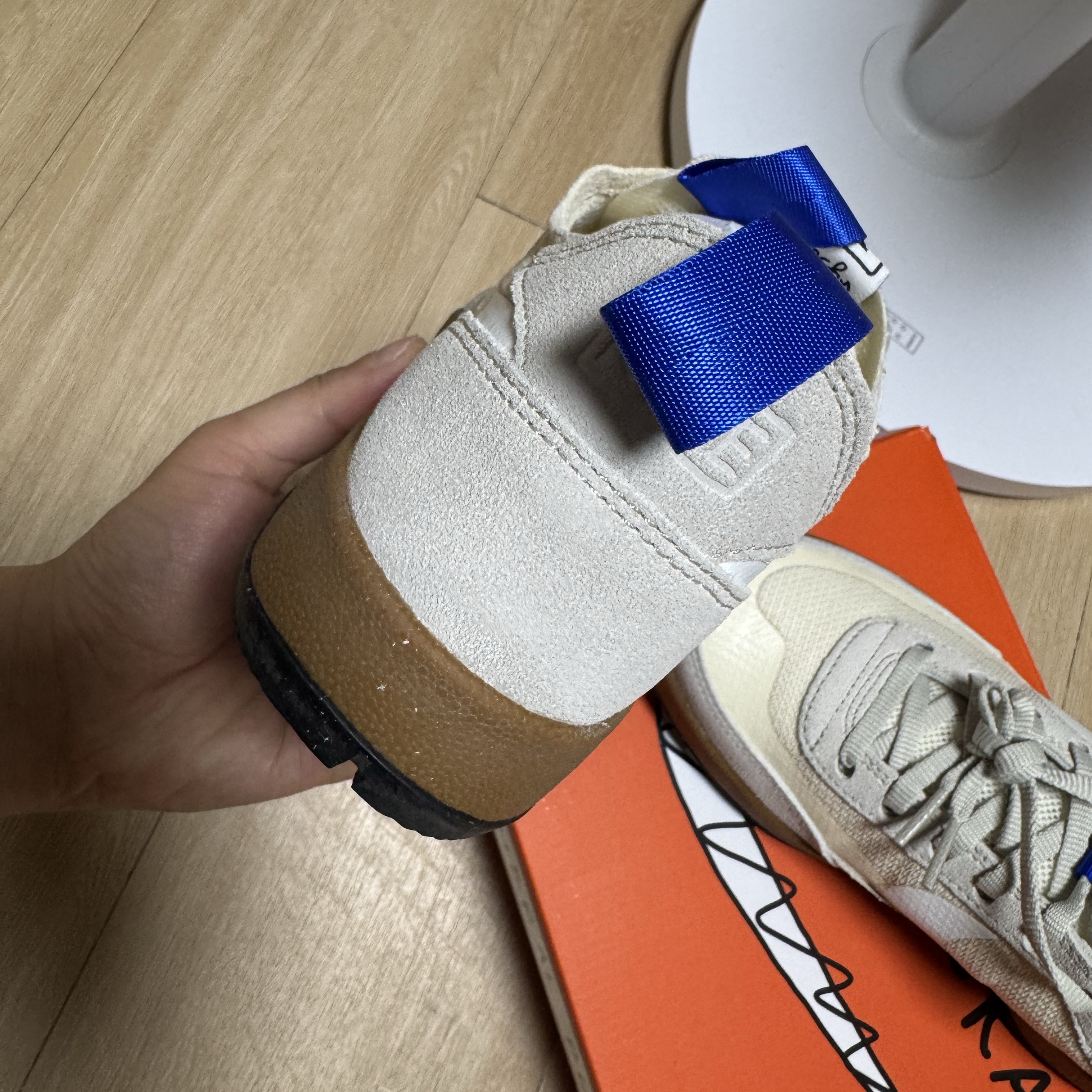 Nike x Tom Sachs General Purpose Shoe Light Cream 착용 스타일 - 4