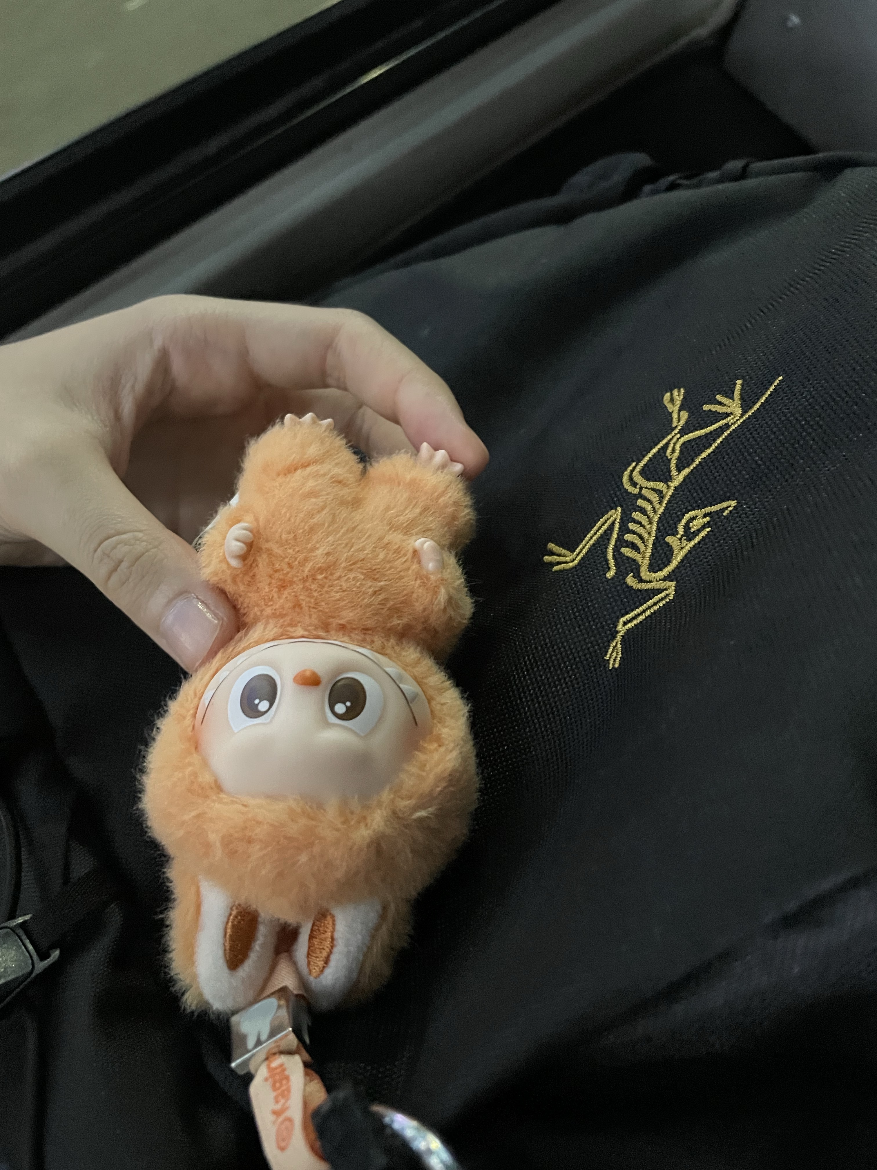 Pop Mart Labubu The Monsters Pin For Love Series Vinyl Plush Pendant Sealed Case (A-M) (1 Blind Box), Pop Mart Labubu The Monsters Pin For Love Series Vinyl Plush Pendant Sealed Case (N-Z) (1 Blind Box) 착용 스타일 - 1