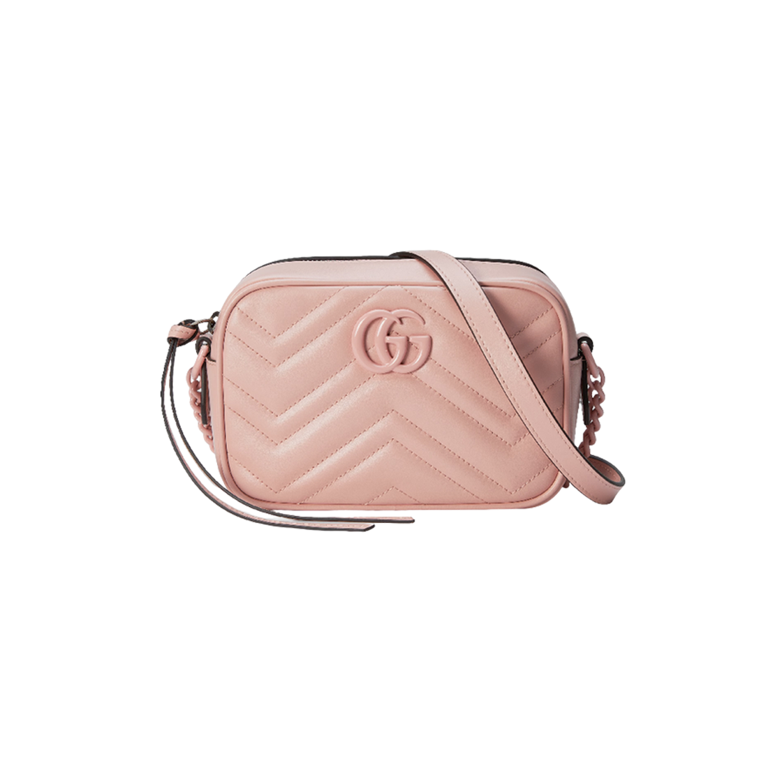 구찌 GG 마몽 미니 카메라 백 라이트 핑크 | Gucci | KREAM