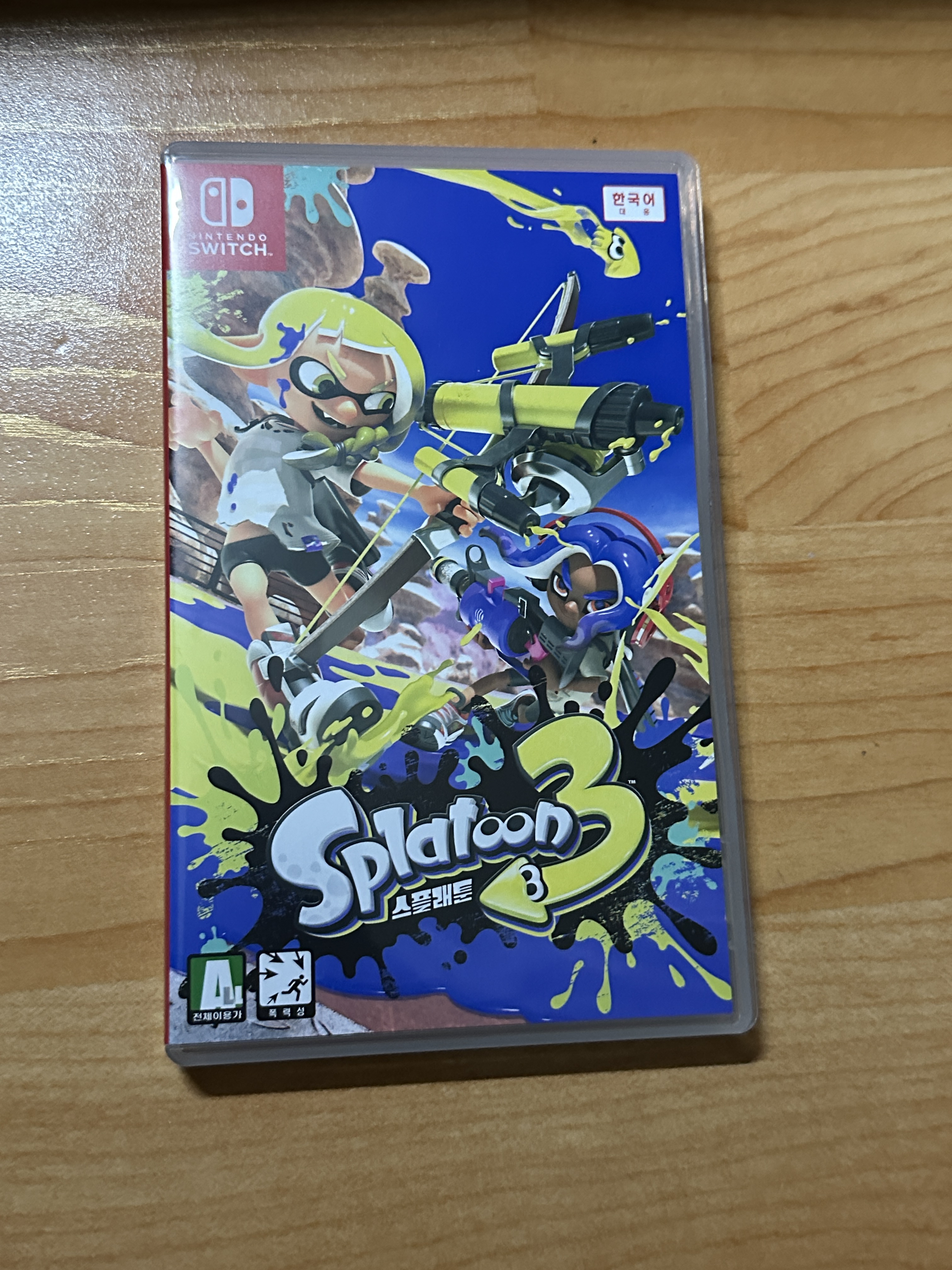 Nintendo Switch Splatoon 3 착용 스타일