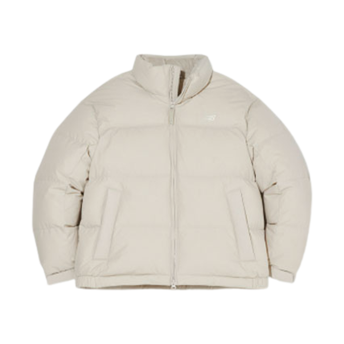 뉴발란스 액티브 숏 다운 자켓 라이트 베이지(New Balance Active Short Down Jacket Light Beige)