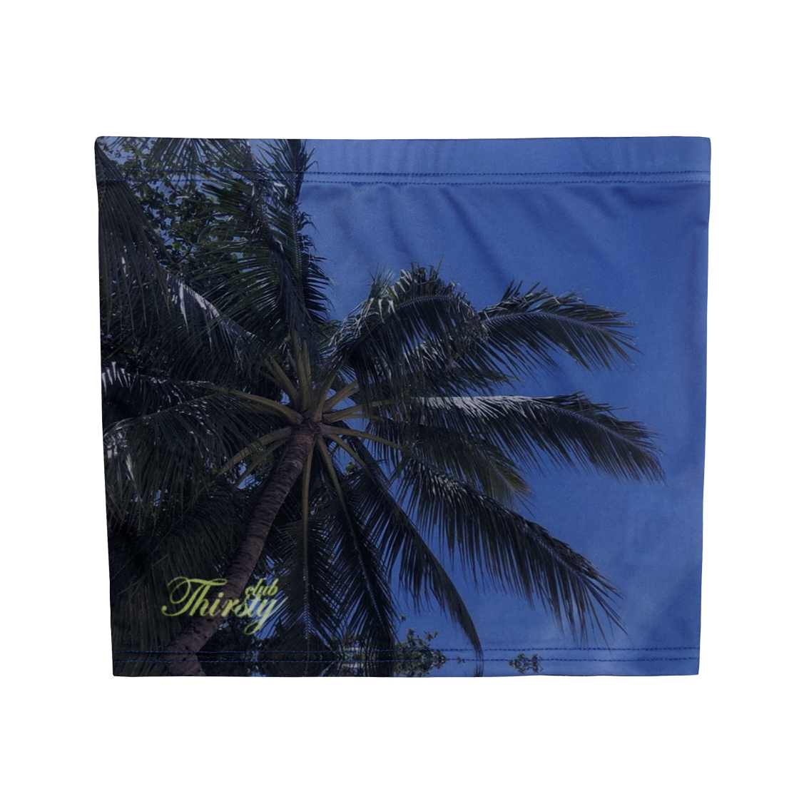 떨스티클럽 팜트리 튜브탑(THIRSTY CLUB Palm tree tube top)