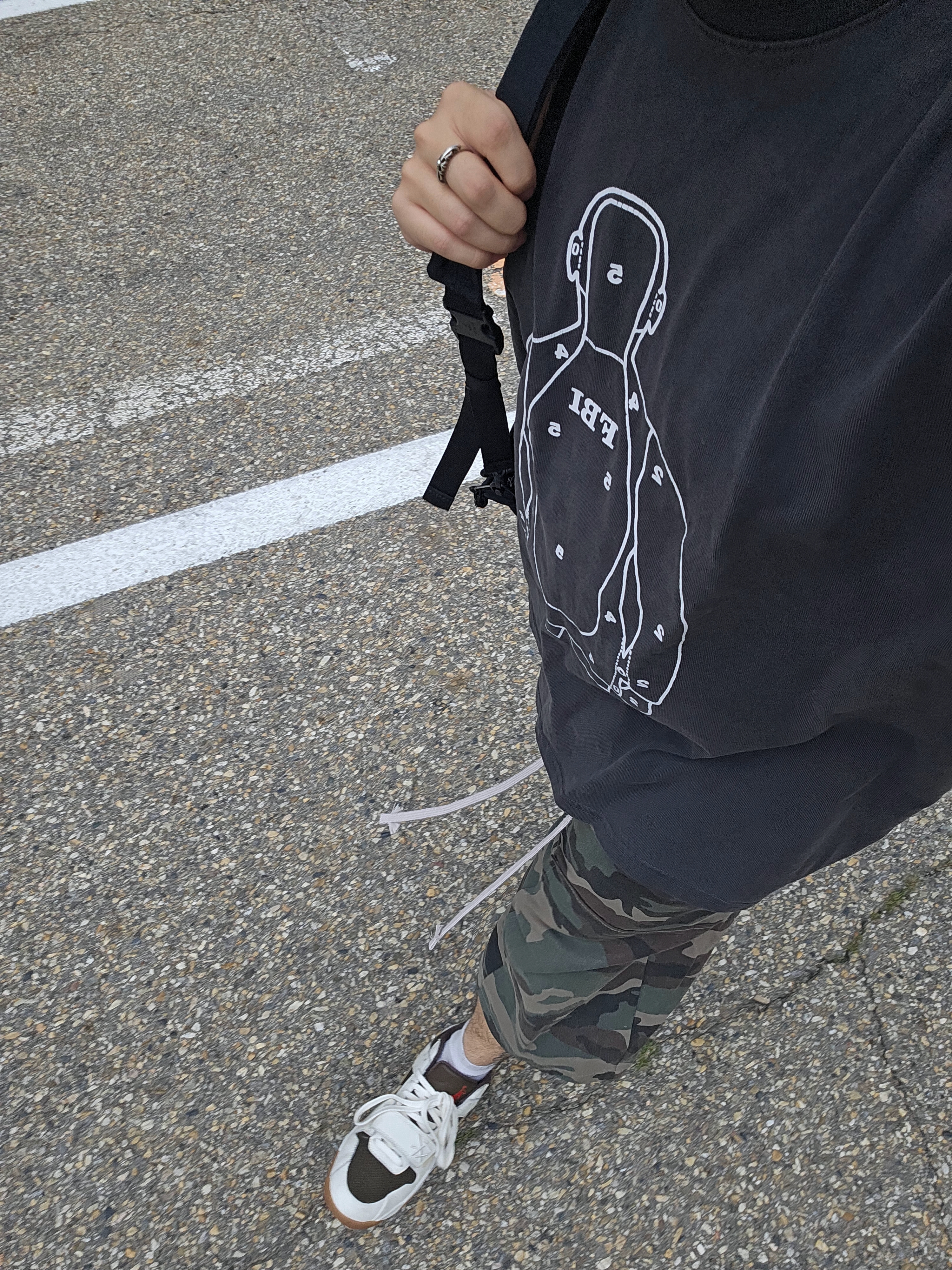Jordan x Travis Scott Jumpman Jack TR Sail and Dark Mocha 착용 스타일