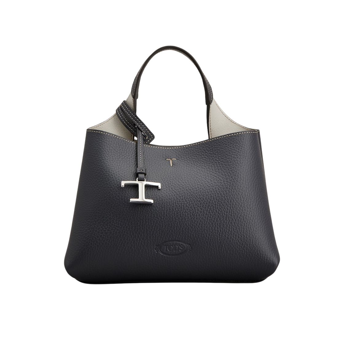 XBWAPAEL000QRI2L66 Tod's Bag in Leather Micro Blue Grey