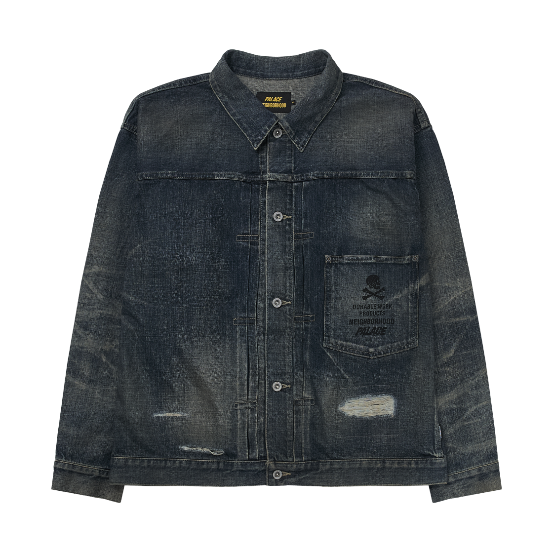 PALACE NEIGHBORHOOD Savage Denim Jacket PALACE NEIGHBORHOOD SAVAGE