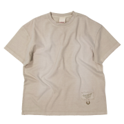 Covernat X Undermycar Destroyed Patch T-Shirts Beige