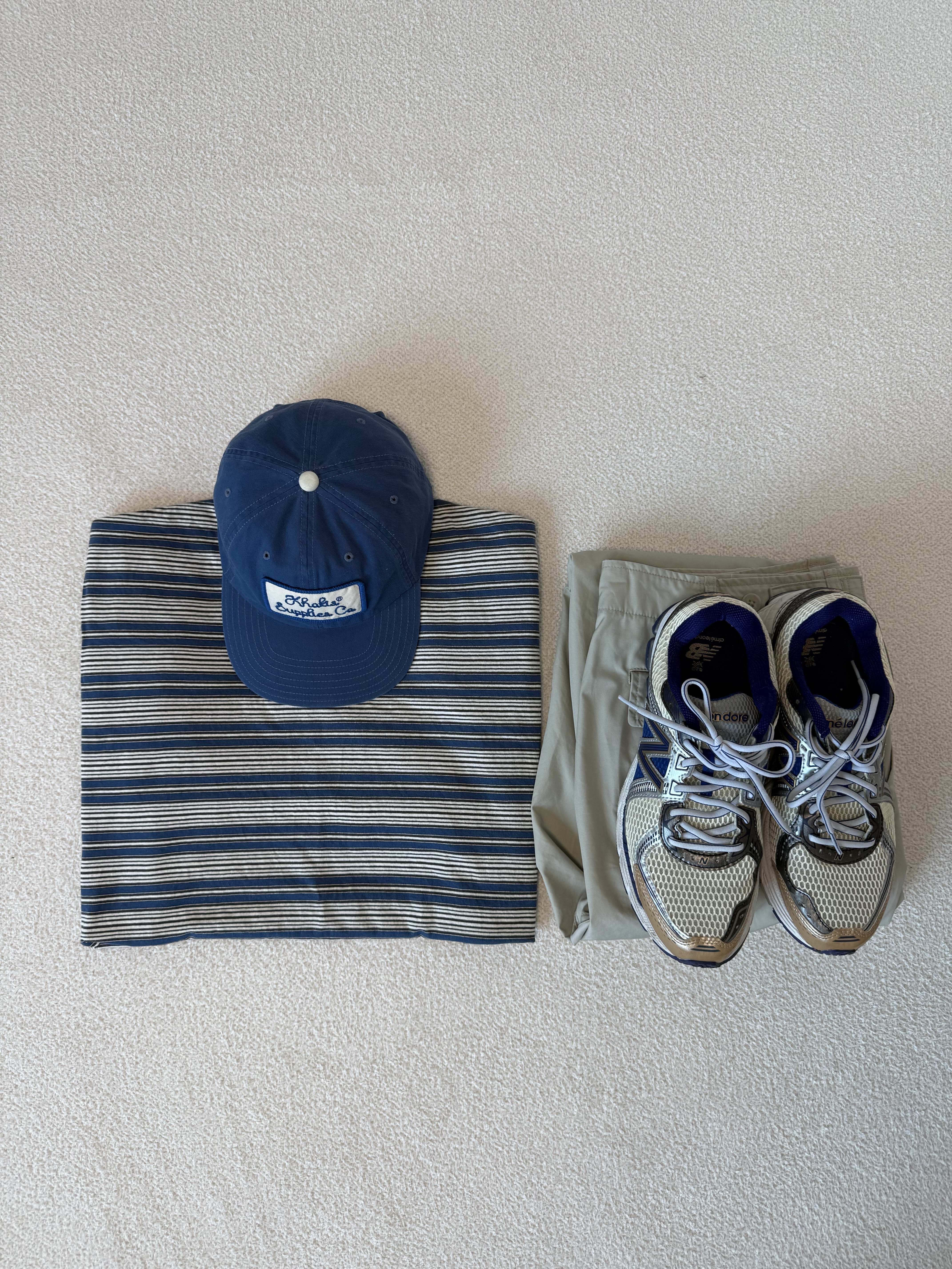 New Balance x Aime Leon Dore 860v2 Blue 착용 스타일 - 1