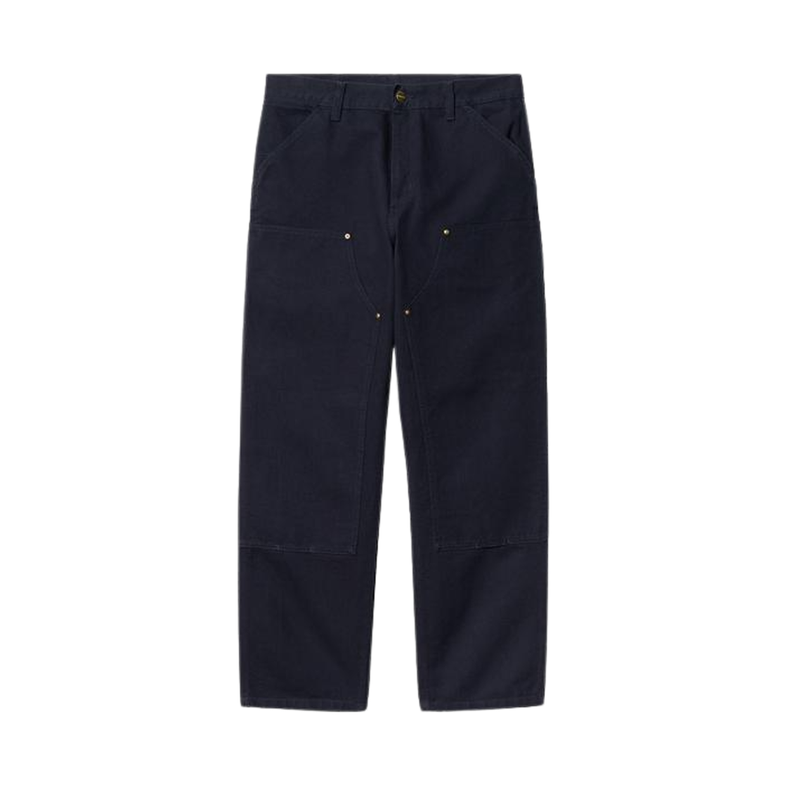 칼하트 WIP 디어본 캔버스 더블 니 팬츠 다크 네이비 린스드(Carhartt WIP Dearborn Canvas Double Knee Pants Dark Navy Rinsed) - 1
