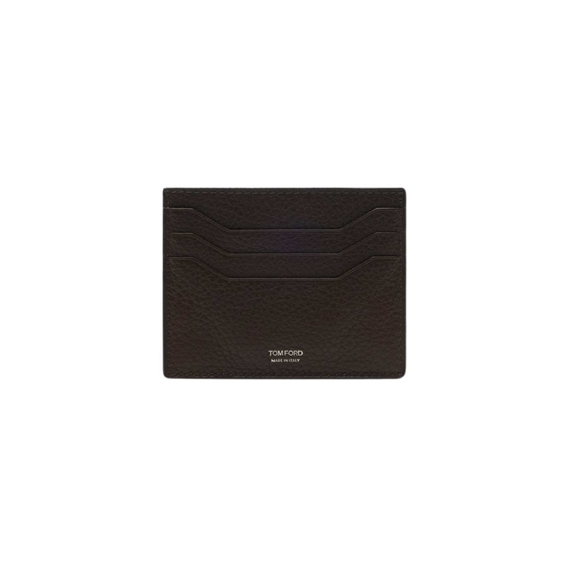 Y0167C-ALC-CHO Tom Ford TF Logo Card Holder Dark Brown
