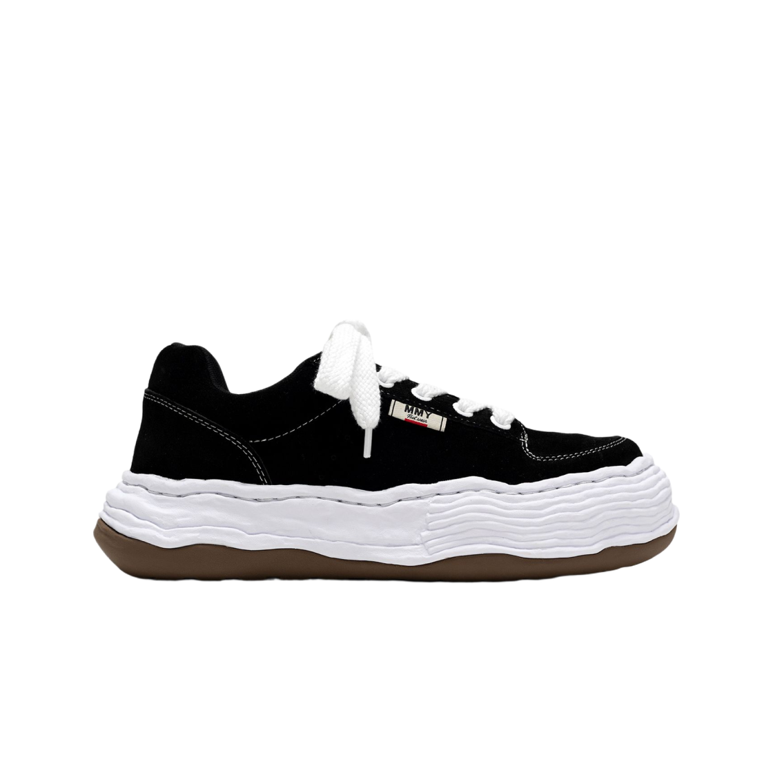 메종 미하라 야스히로 올리버 OG 솔 스웨이드 로우탑 스니커즈 블랙(Maison Mihara Yasuhiro Oliver OG Sole Suede Low-top Sneakers Black)