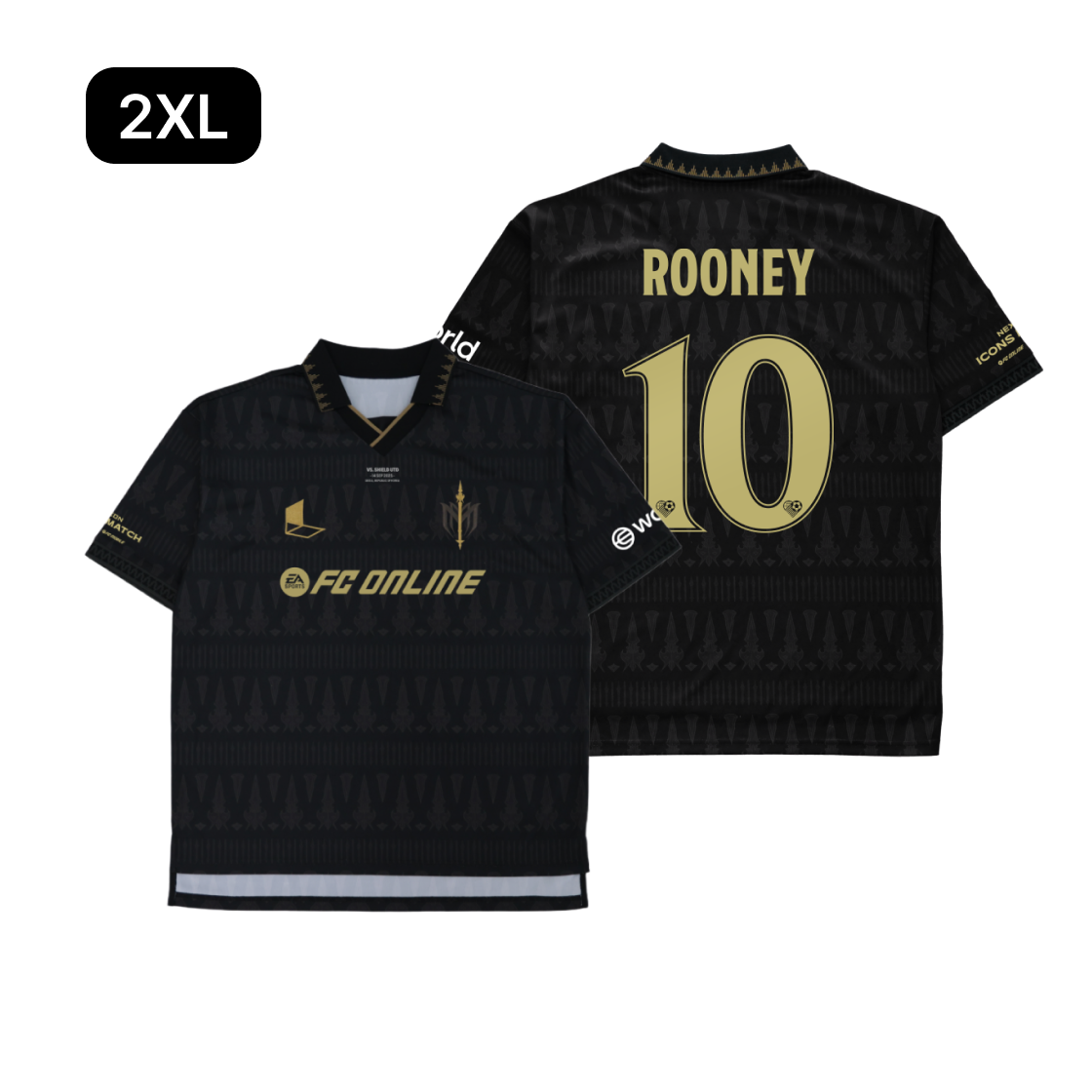 [프리오더] FC 스피어 유니폼 블랙 2XL (마킹)([PRE-ORDER] FC SPEAR Jersey Black 2XL (Marking))