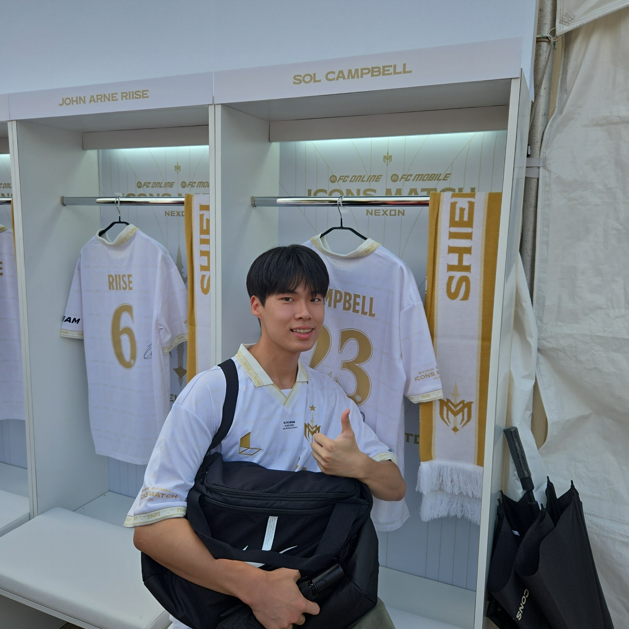 [PRE-ORDER] SHIELD UTD Jersey White 2XL (Marking) 착용 스타일 - 2