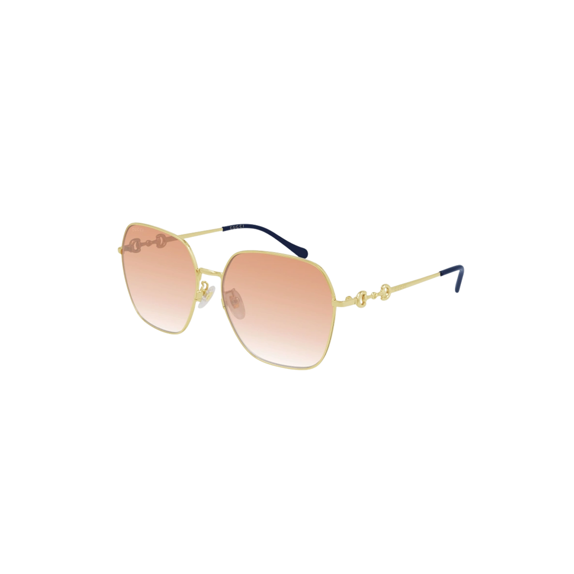 구찌 렉탱귤러 스퀘어 프레임 선글라스 골드(Gucci Rectangular Square Frame Sunglasses Gold) - 1