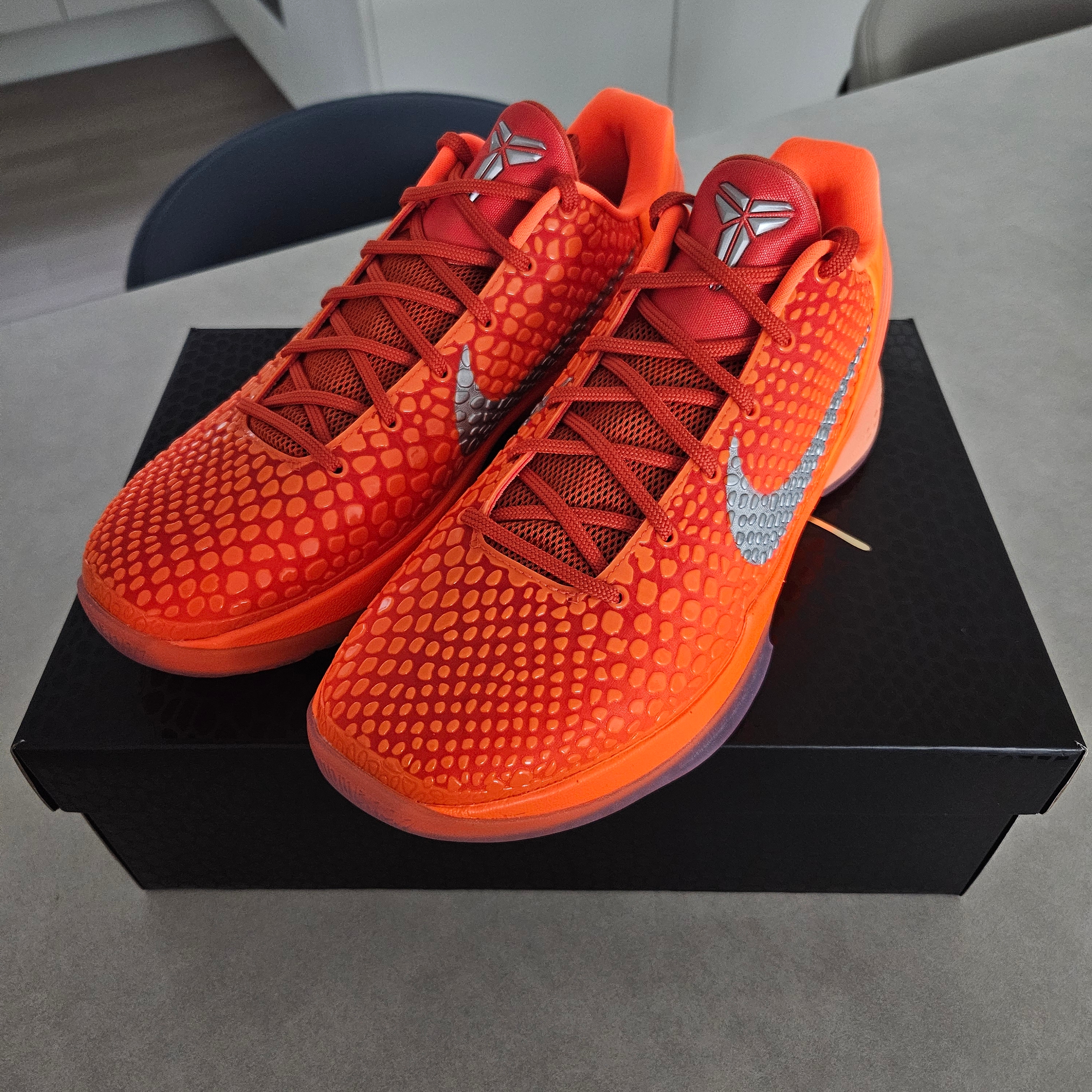 Nike Kobe 6 Protro Total Orange 착용 스타일 - 2