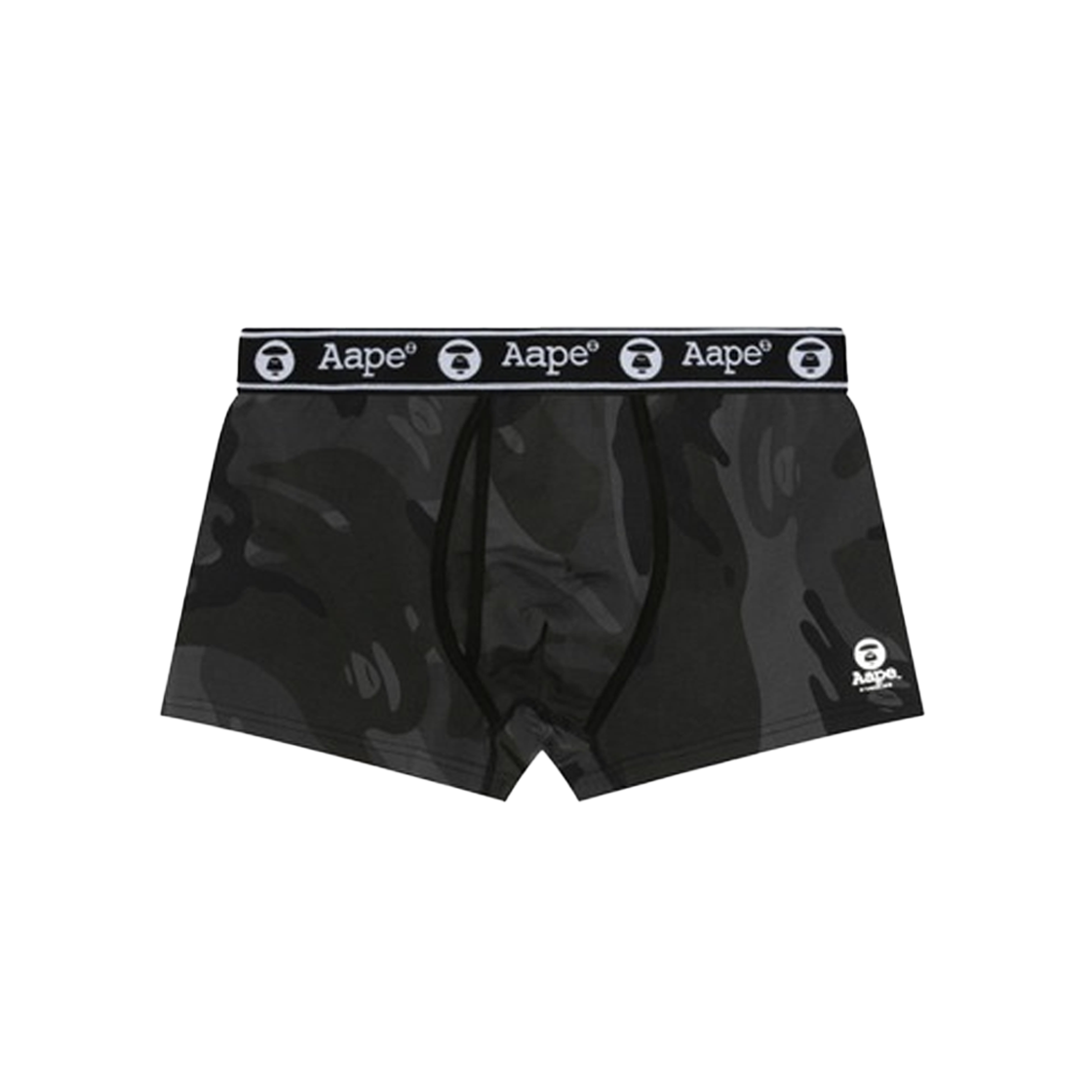 KM5DUN1AP33BK AAPE Main Underwear Black Multi - 25FW