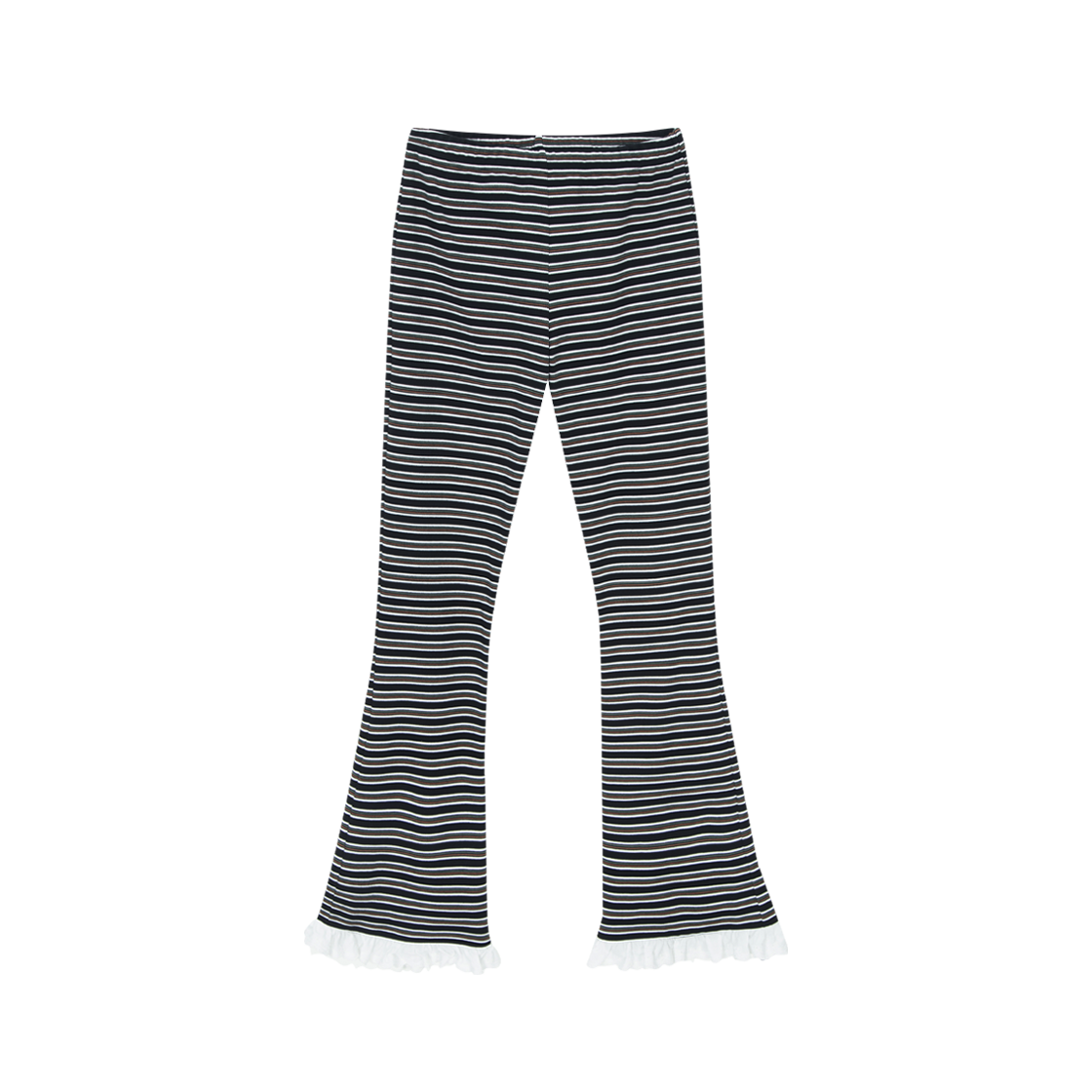 네프네프 스트라이프 레깅스 팬츠 블랙(NEFNEF Stripe Leggings Pants Black)