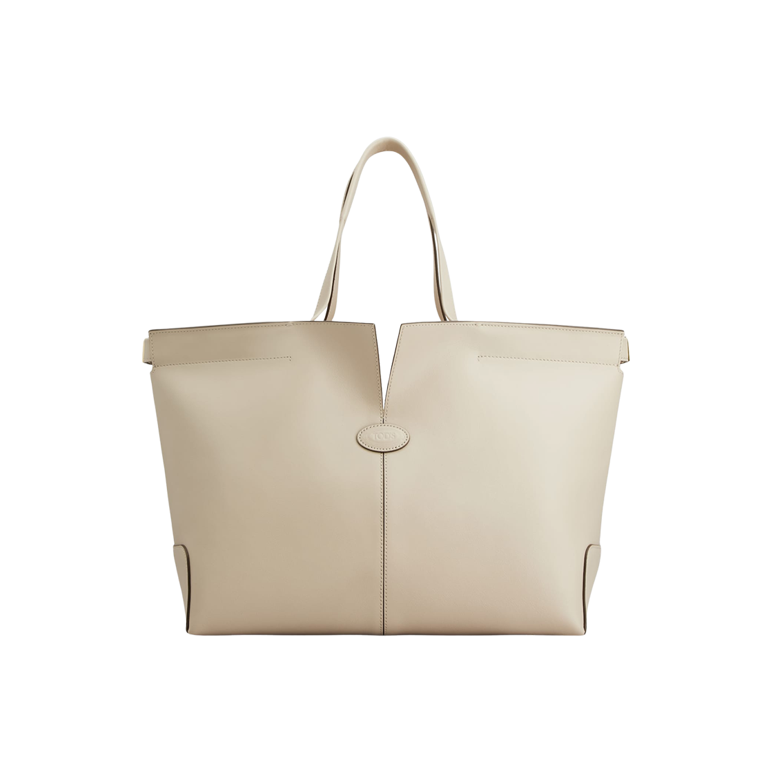 XBWDBMA0250RORC006 Tod's Di Bag Folio in Leather Medium Off White