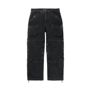 Supreme x Y's by Yohji Yamamoto Denim Utility Pants Washed Black - 25FW